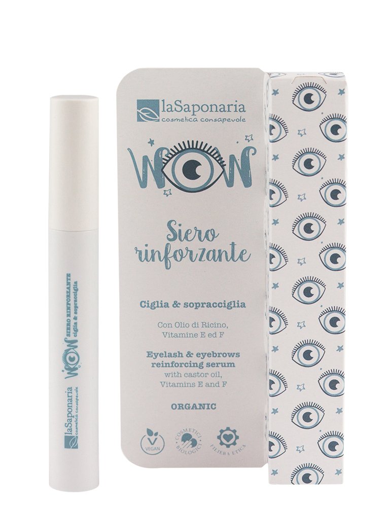 laSaponaria Posilující sérum na řasy a obočí BIO (10 ml) - pošk. obal laSaponaria