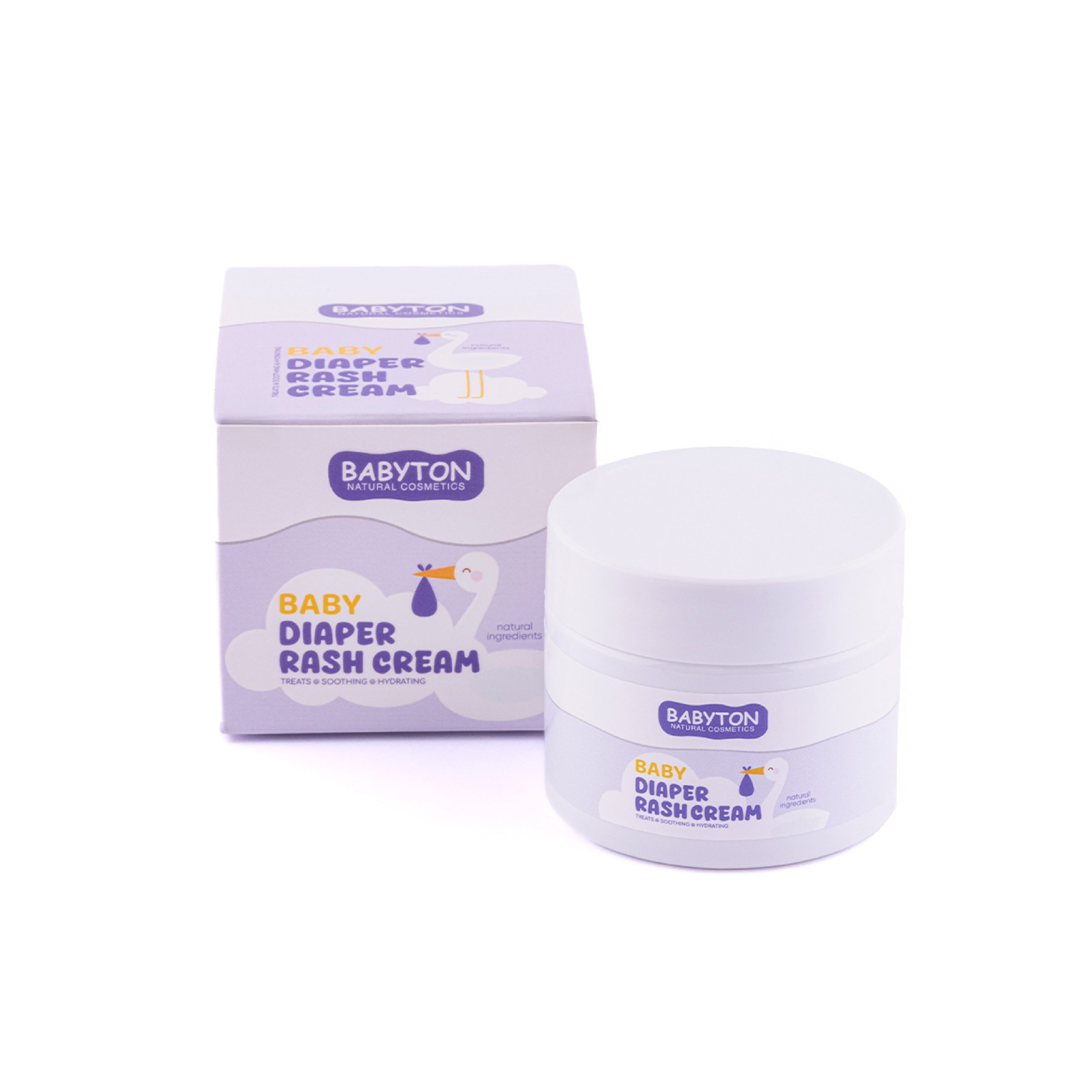 Babyton Dětský krém na opruzeniny BABY (50 ml) - zklidňuje a chrání pokožku miminka Babyton