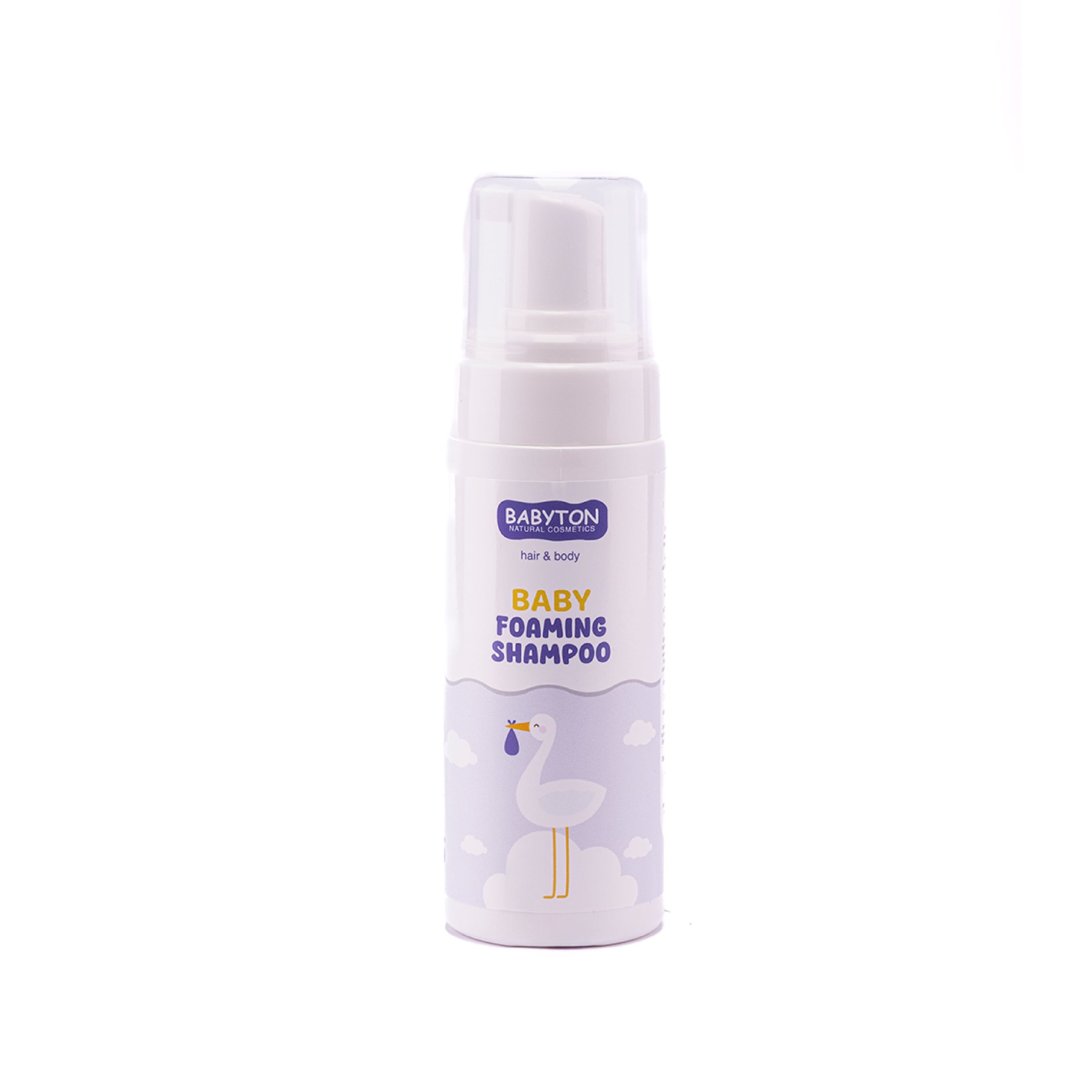 Babyton Dětský pěnový šampon BABY (150 ml) - s měsíčkem a aloe vera Babyton