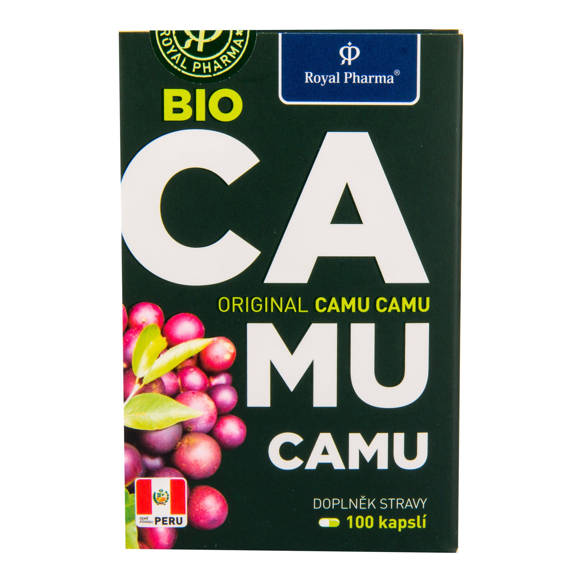Camu Camu 100 kapslí 30 g BIO   ROYAL PHARMA Royal Pharma®