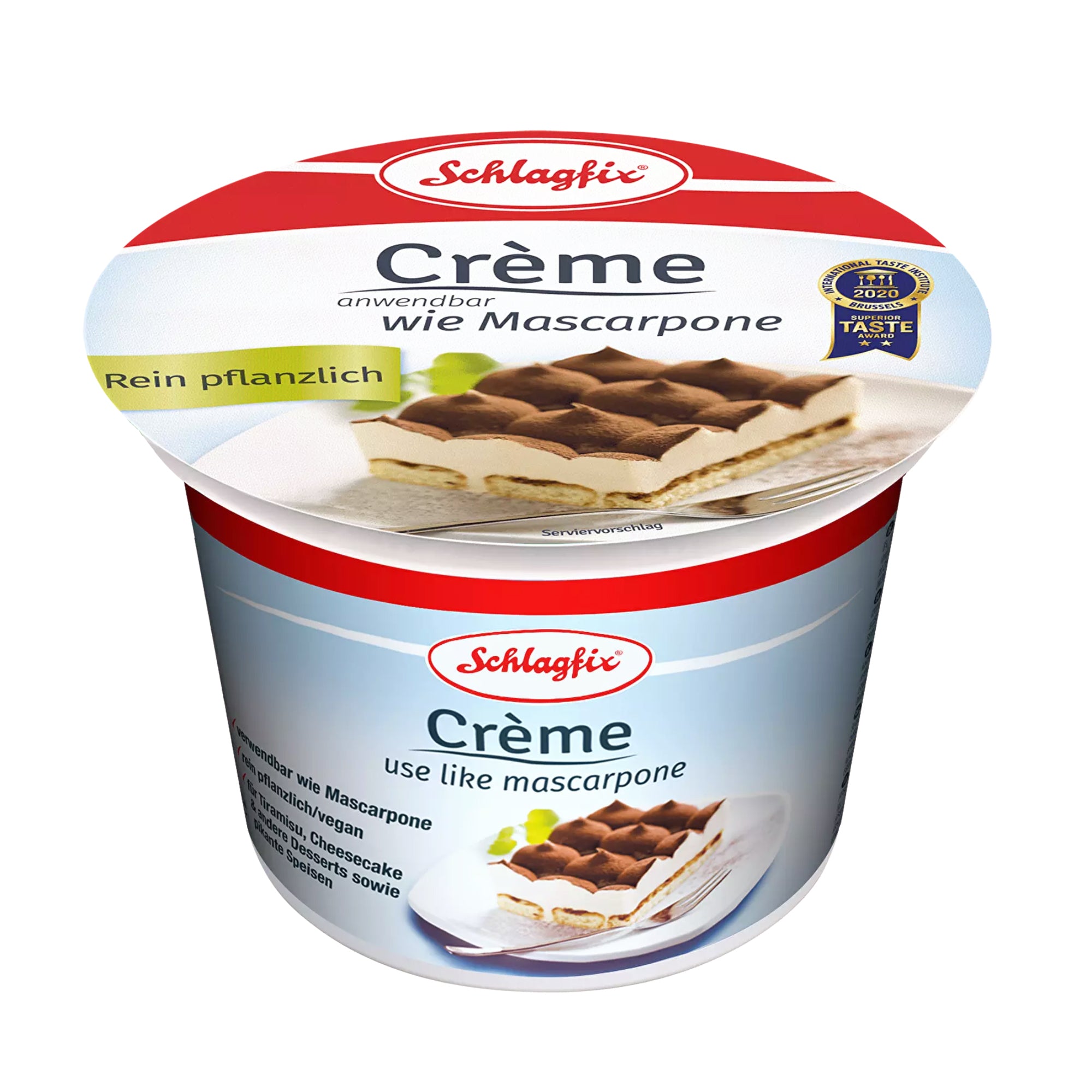 Krém veganský ve stylu mascarpone 250 g   SCHLAGFIX Schlagfix