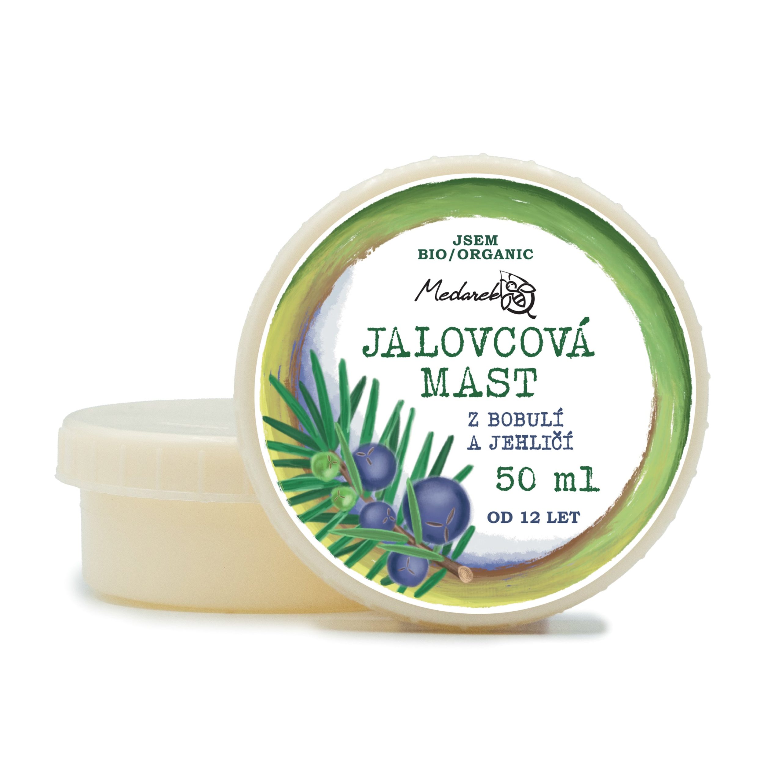 Medarek Jalovcová mast - 50 ml - uvolnění namožených svalů Medarek