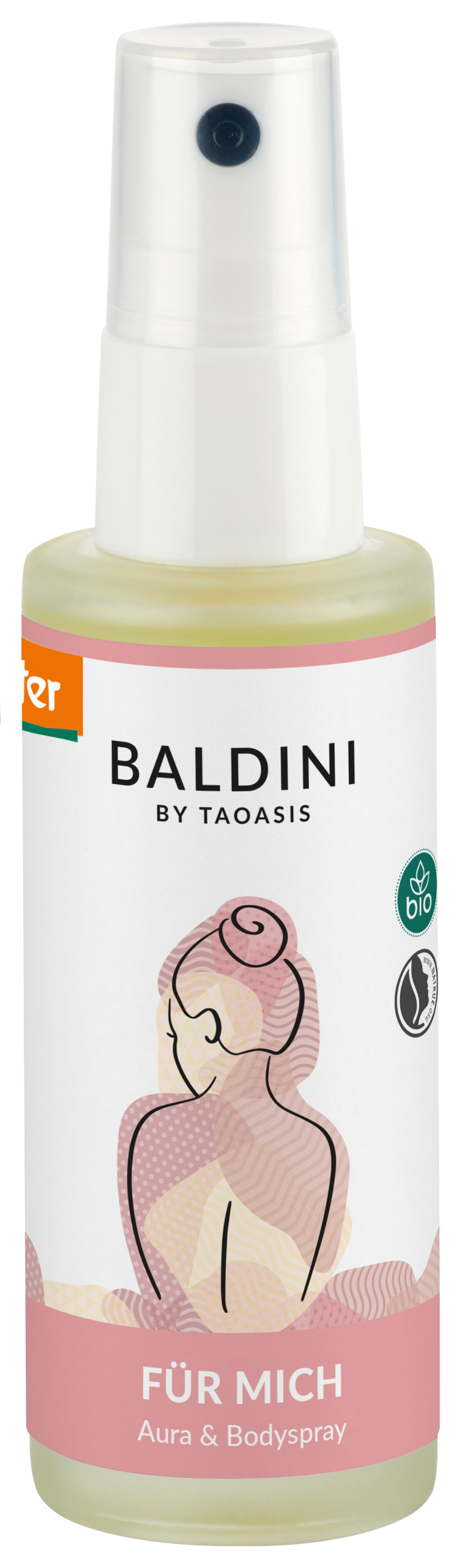 TAOASIS Baldini Tělový sprej For me BIO (30 ml) - pocit objetí a klidu Taoasis