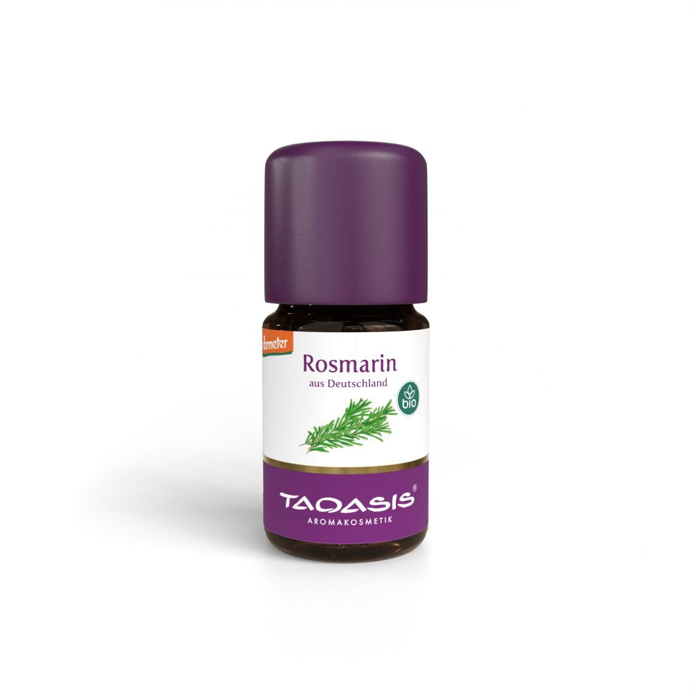 TAOASIS Éterický olej Rozmarýn BIO (5 ml) - pro tělo i mysl Taoasis