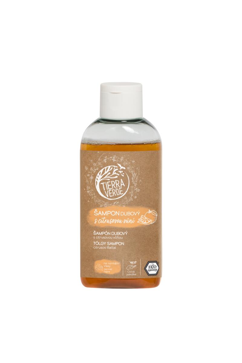 Tierra Verde Šampon dubový s citrusovou vůní - 100 ml - pro celou rodinu Tierra Verde