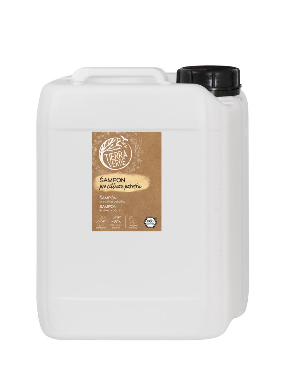 Tierra Verde Šampon pro citlivou pokožku - 5 l - hypoalergenní Tierra Verde
