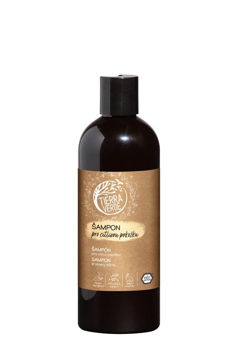 Tierra Verde Šampon pro citlivou pokožku - 500 ml - hypoalergenní Tierra Verde