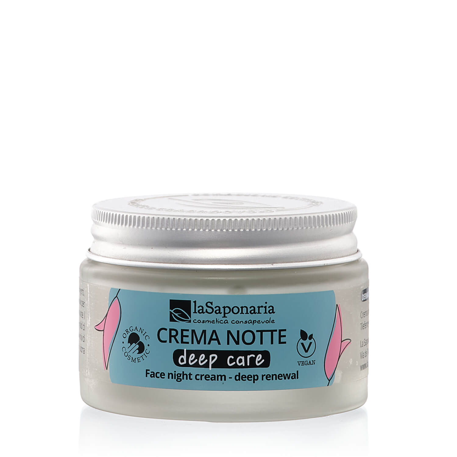 laSaponaria Noční pleťový krém Deep Care pro zralou pleť BIO (50 ml) - pošk. obal - hloubková obnova během spánku laSaponaria