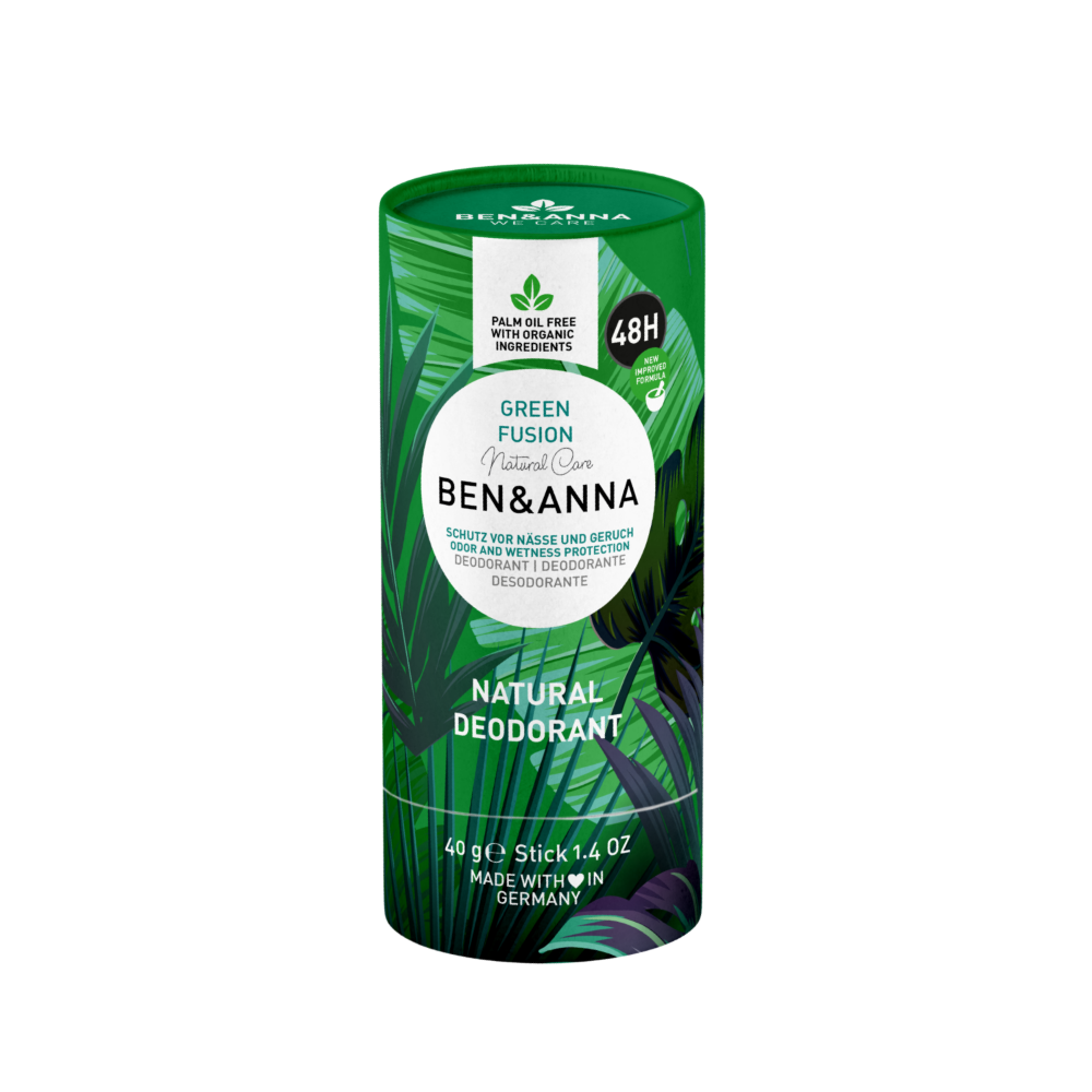 Ben & Anna Tuhý deodorant (40 g) - Zelený čaj Ben & Anna
