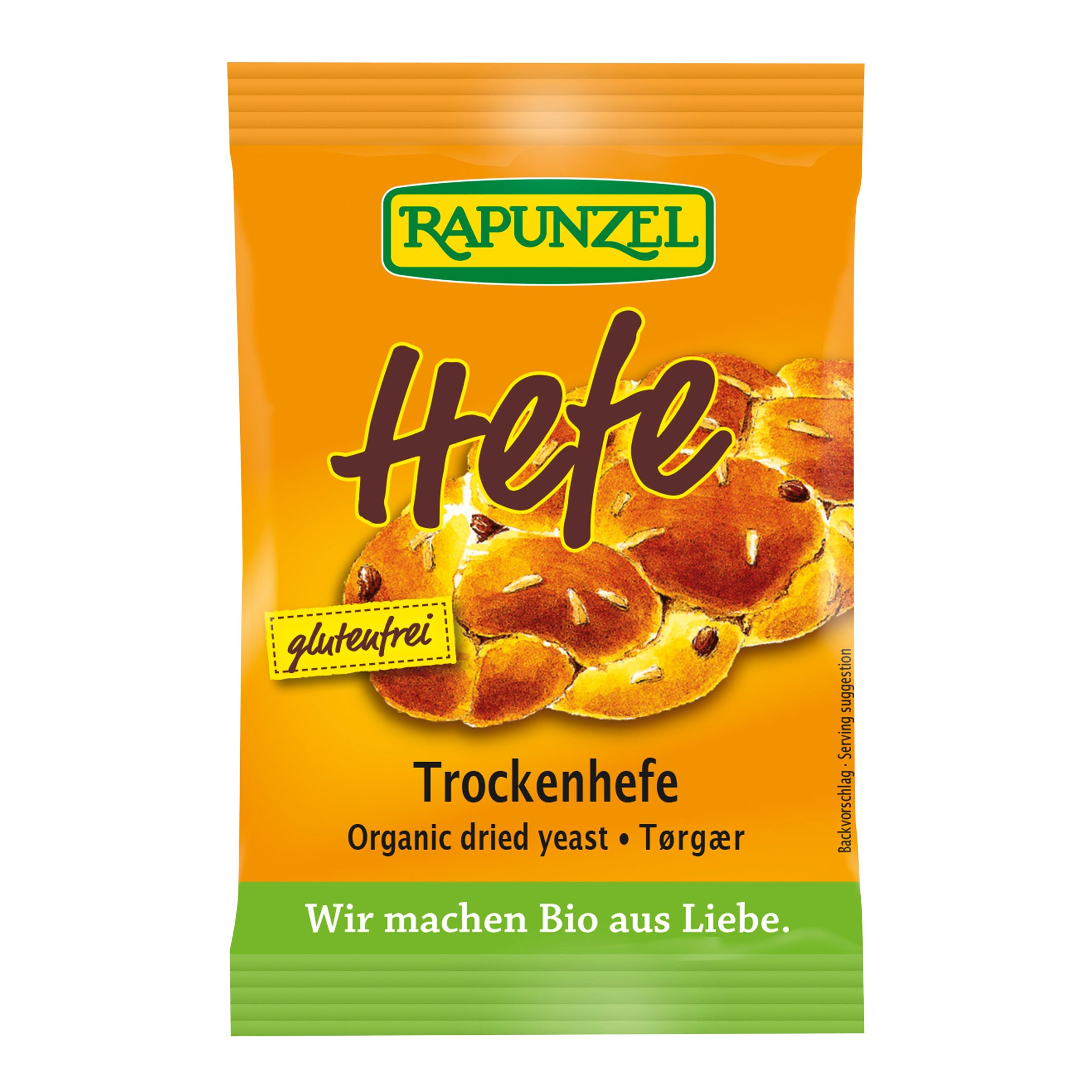 Droždí sušené aktivní 9 g BIO   RAPUNZEL Rapunzel
