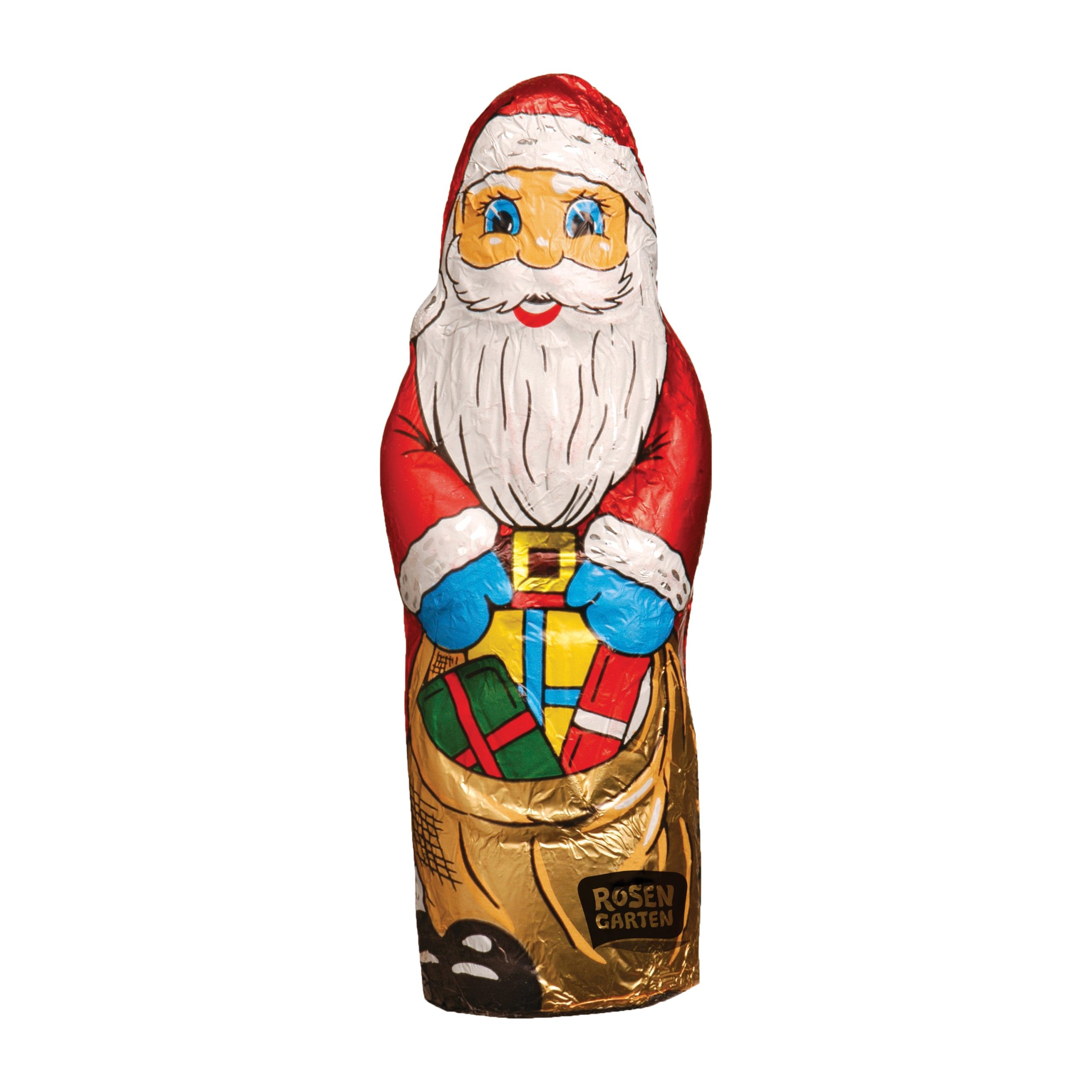 Figurka Santa Claus z mléčné čokolády 50 g BIO   ROSENGARTEN Rosengarten
