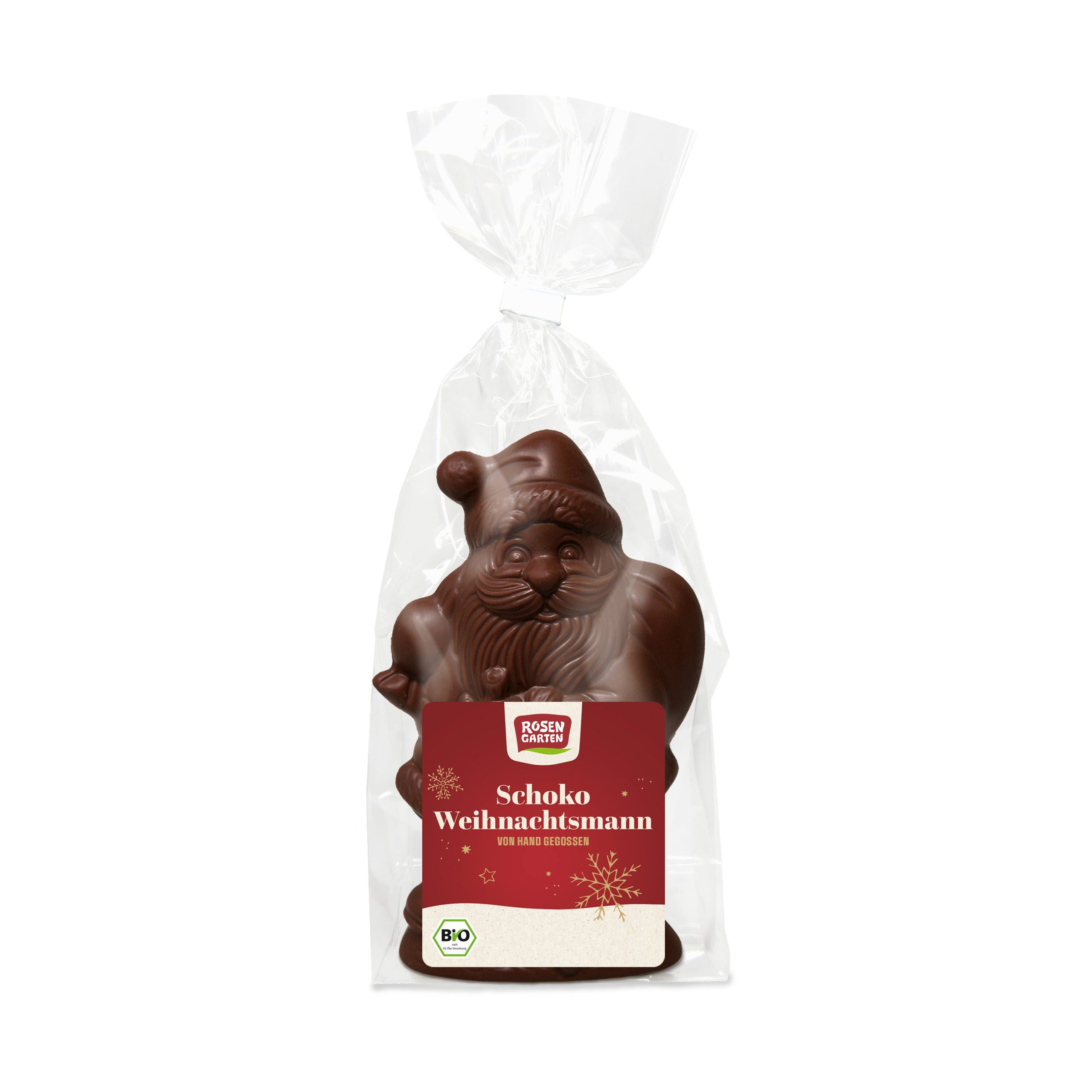 Figurka kakaová Santa Claus 80 g BIO   ROSENGARTEN Rosengarten
