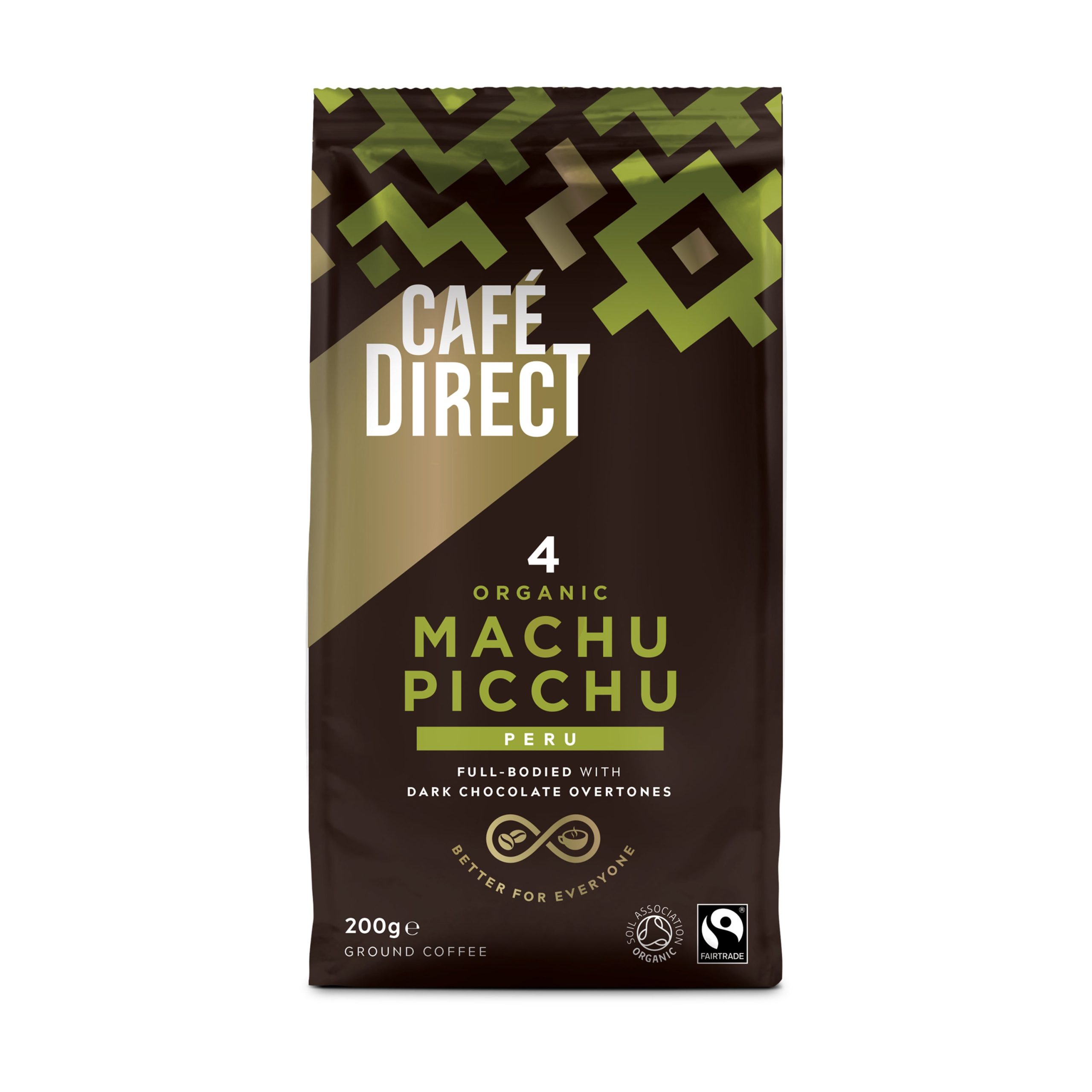 Káva mletá Machu Picchu SCA 200 g BIO   CAFÉDIRECT Cafédirect
