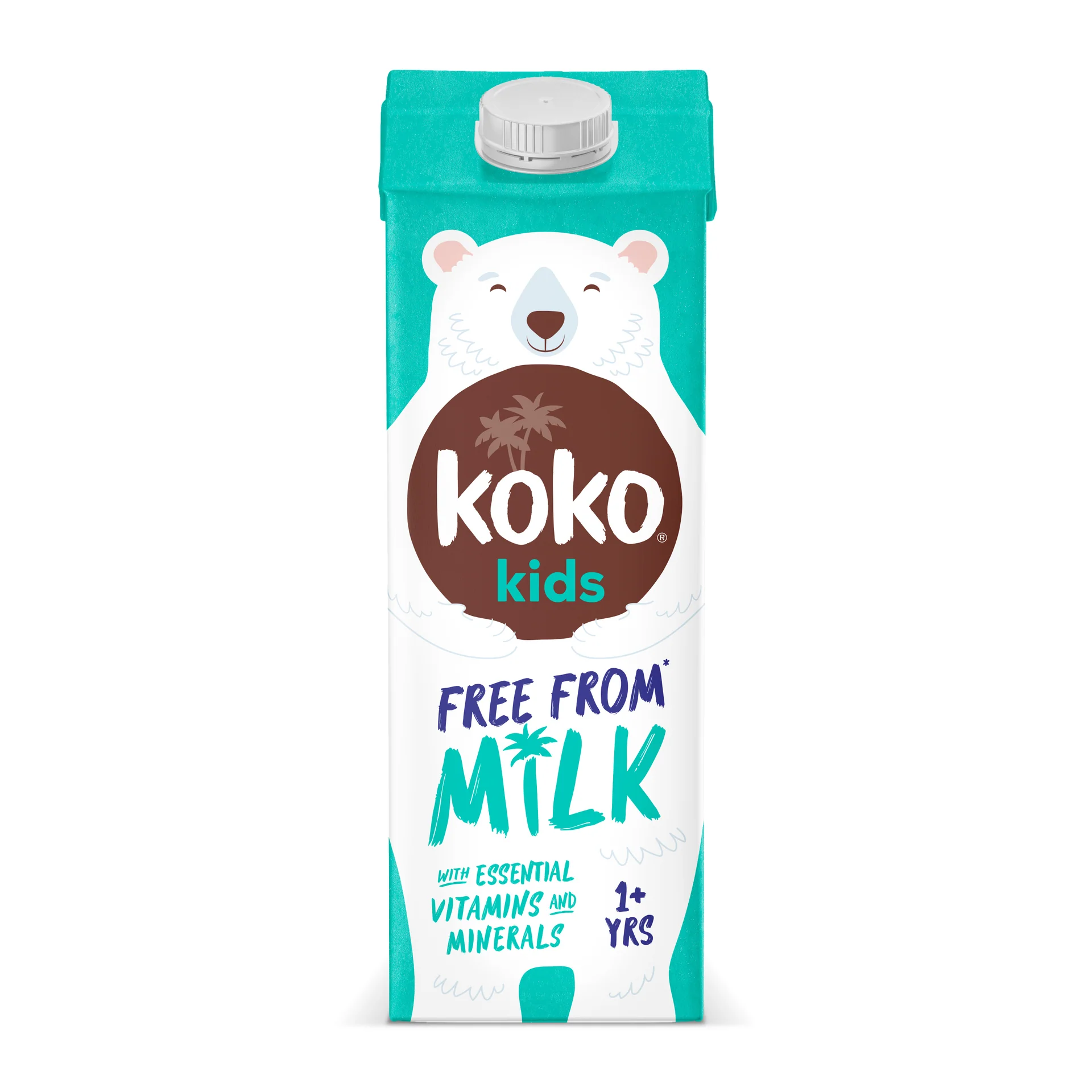 Koko Kokosový nápoj Kids s přidanými vitamíny a minerály (1 l) - rostlinná alternatiiva bez lepku Koko