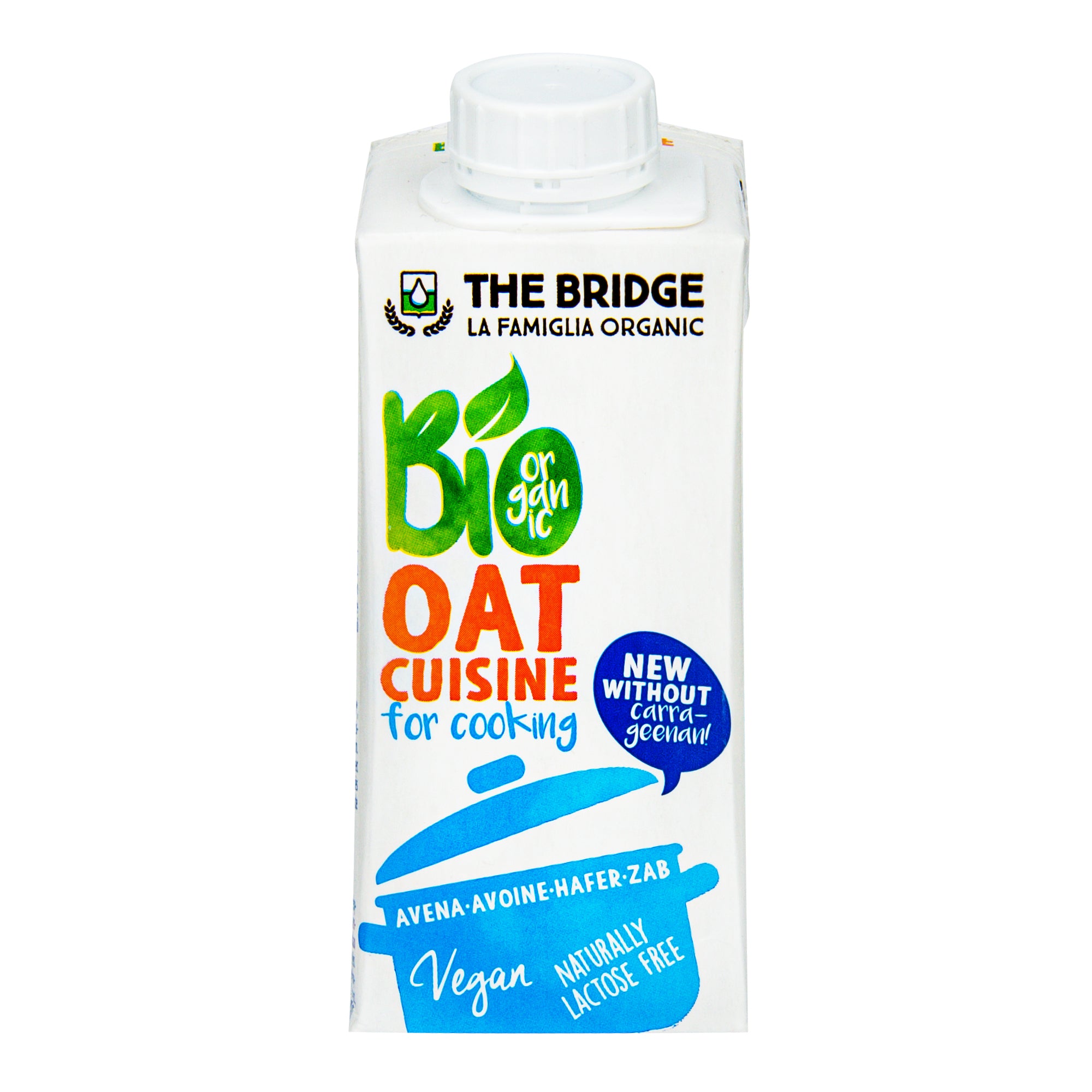 Krém ovesný na vaření 200 ml BIO   THE BRIDGE The Bridge
