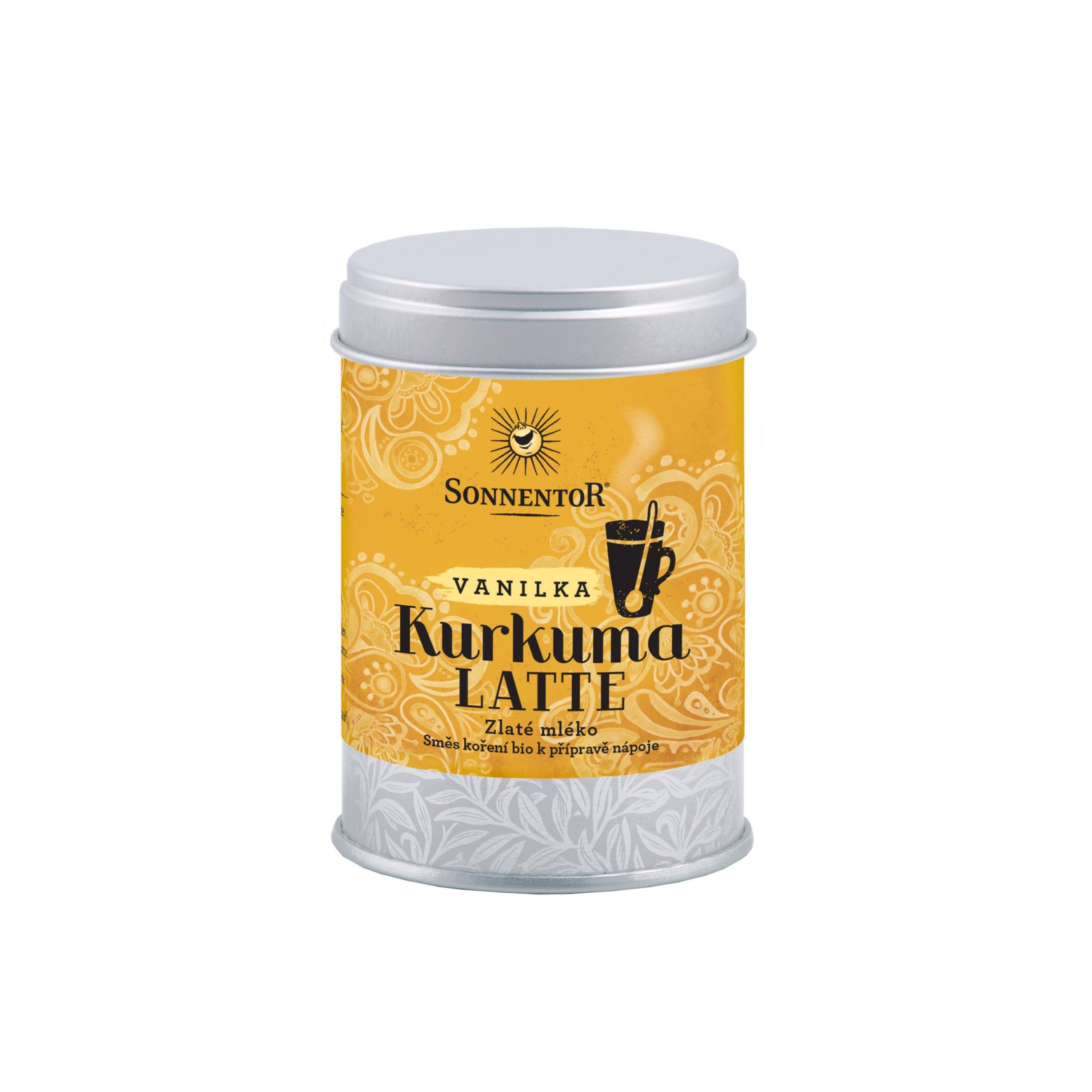 Kurkuma latte vanilka - dóza 60 g BIO   SONNENTOR Sonnentor