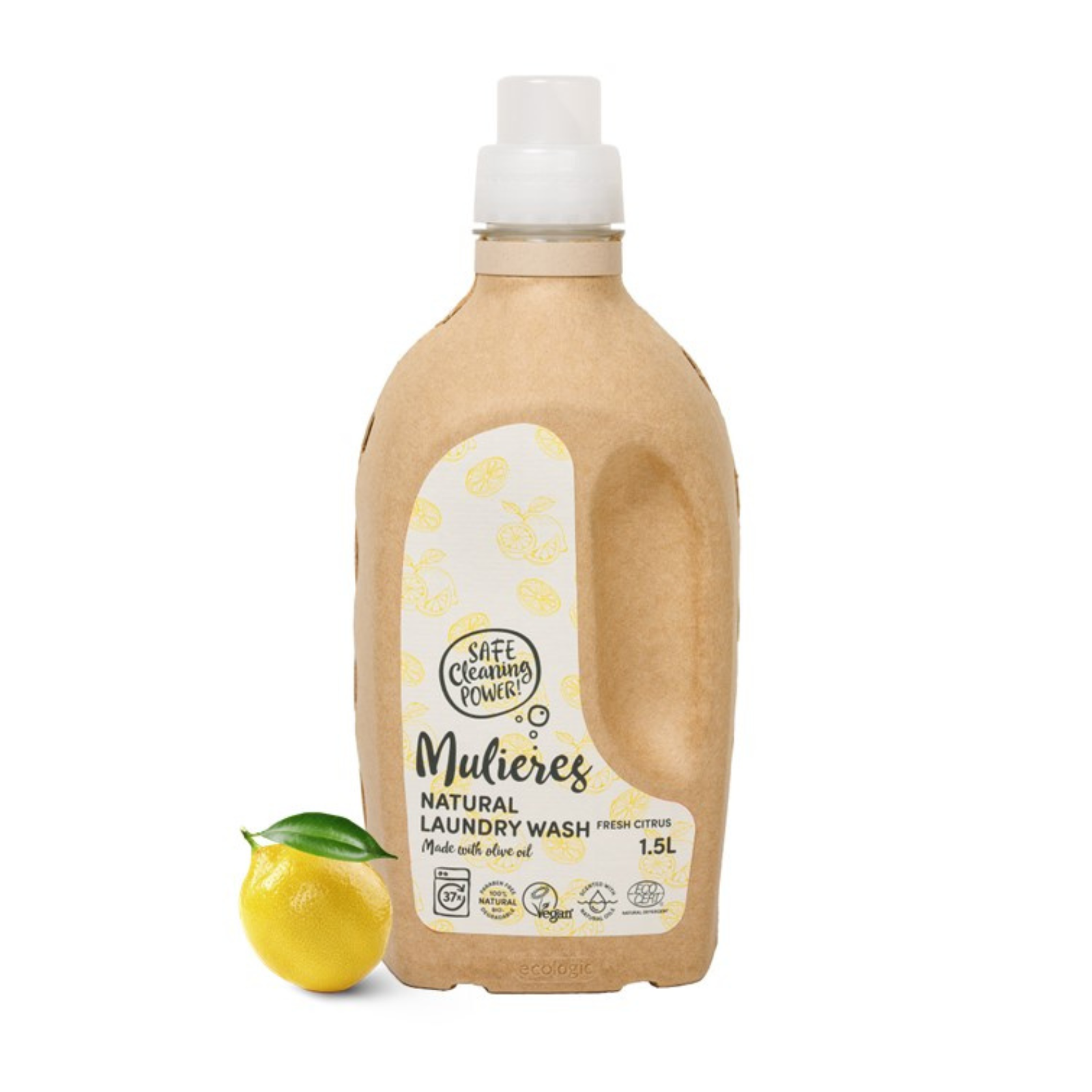 Mulieres Koncentrovaný prací gel - svěží citrus - 1