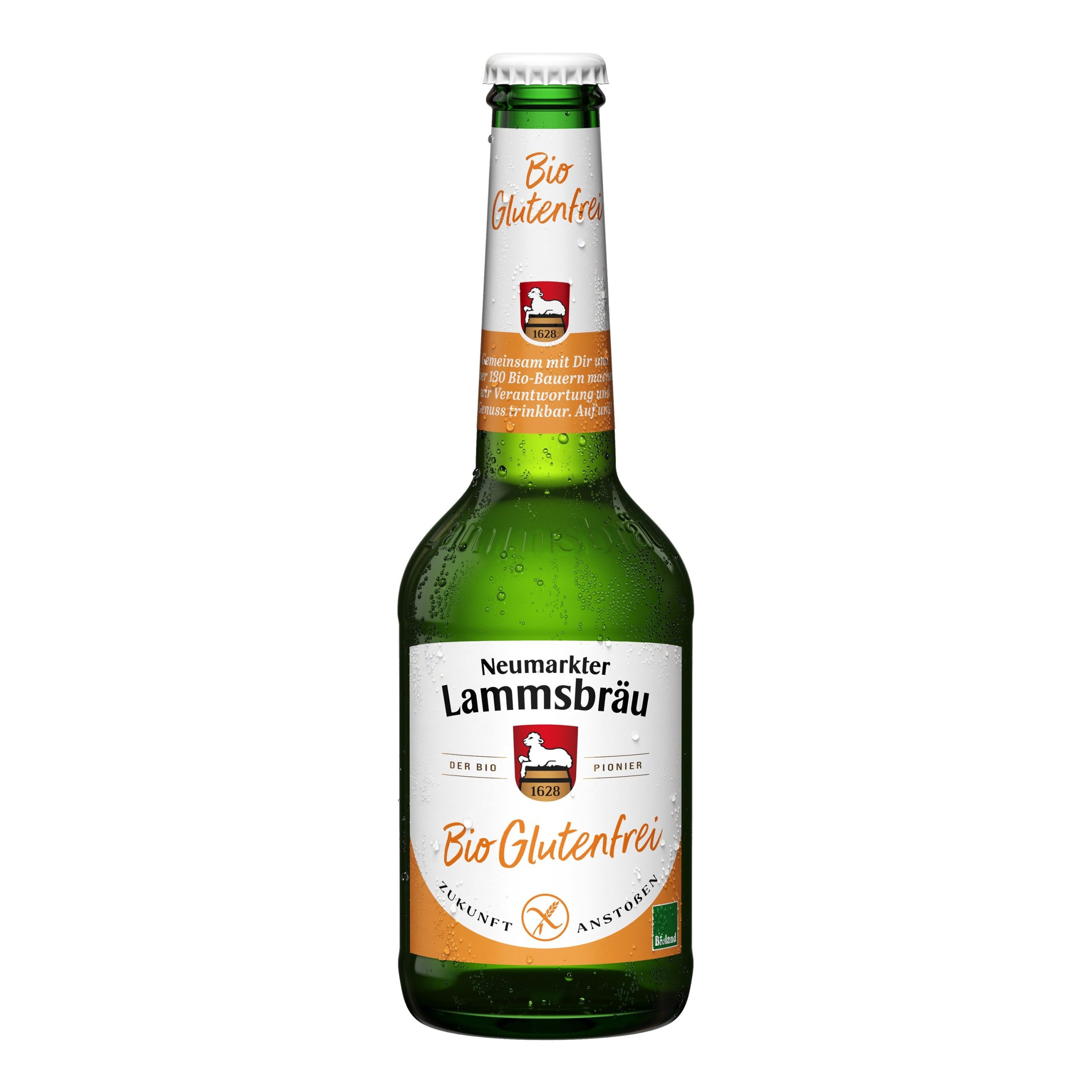 Pivo nealkoholické bezlepkové 330 ml BIO   LAMMSBRÄU Lammsbräu