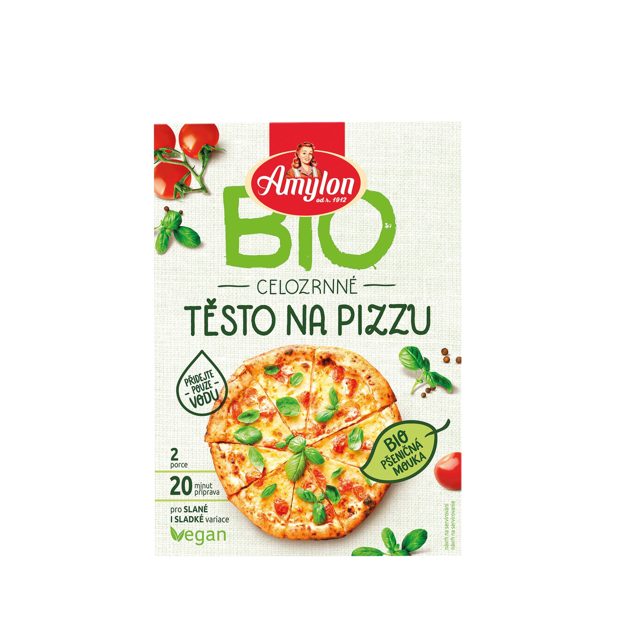 Pizza celozrnná 250 g BIO   AMYLON Amylon