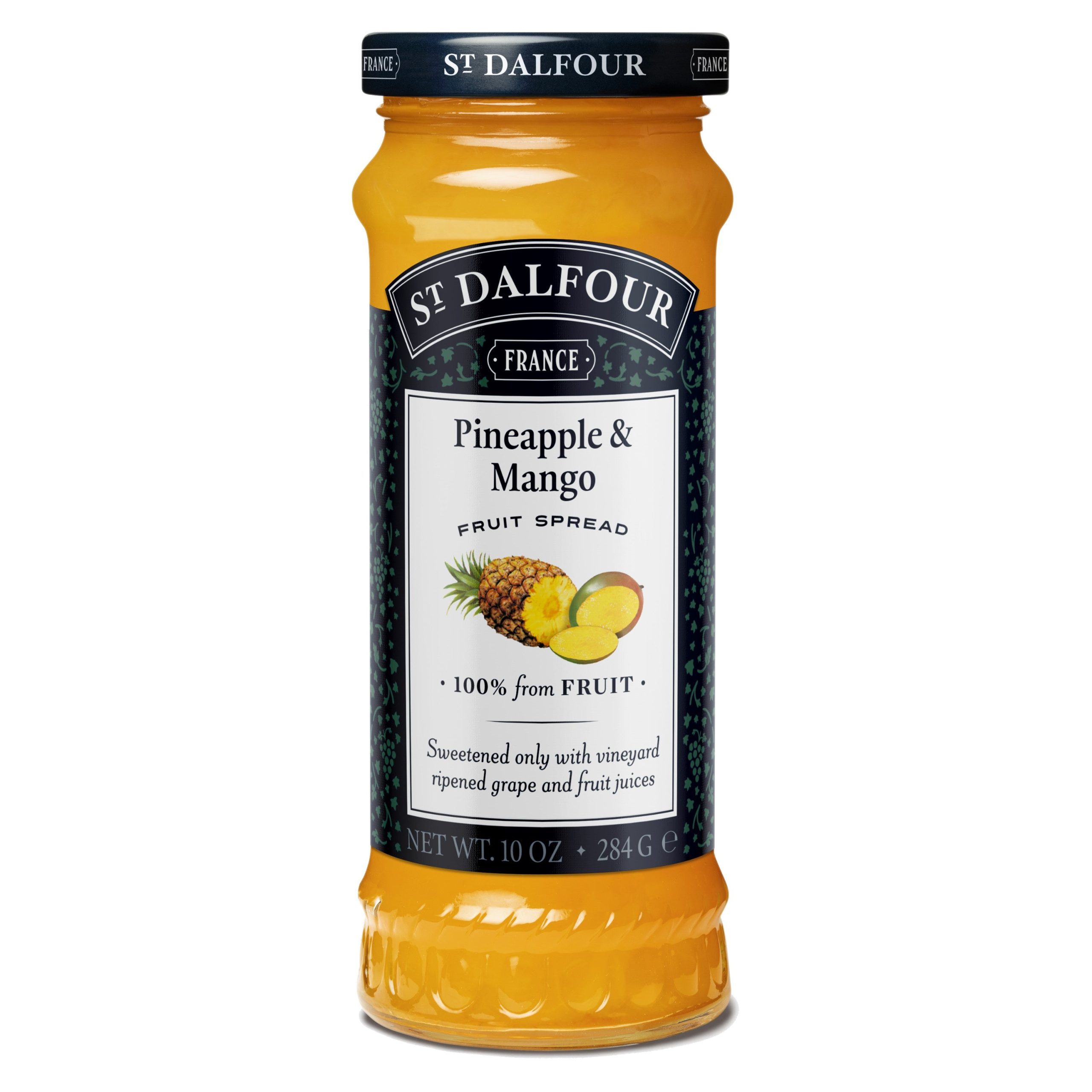 Pomazánka ovocná ananas a mango 284 g   DALFOUR Dalfour