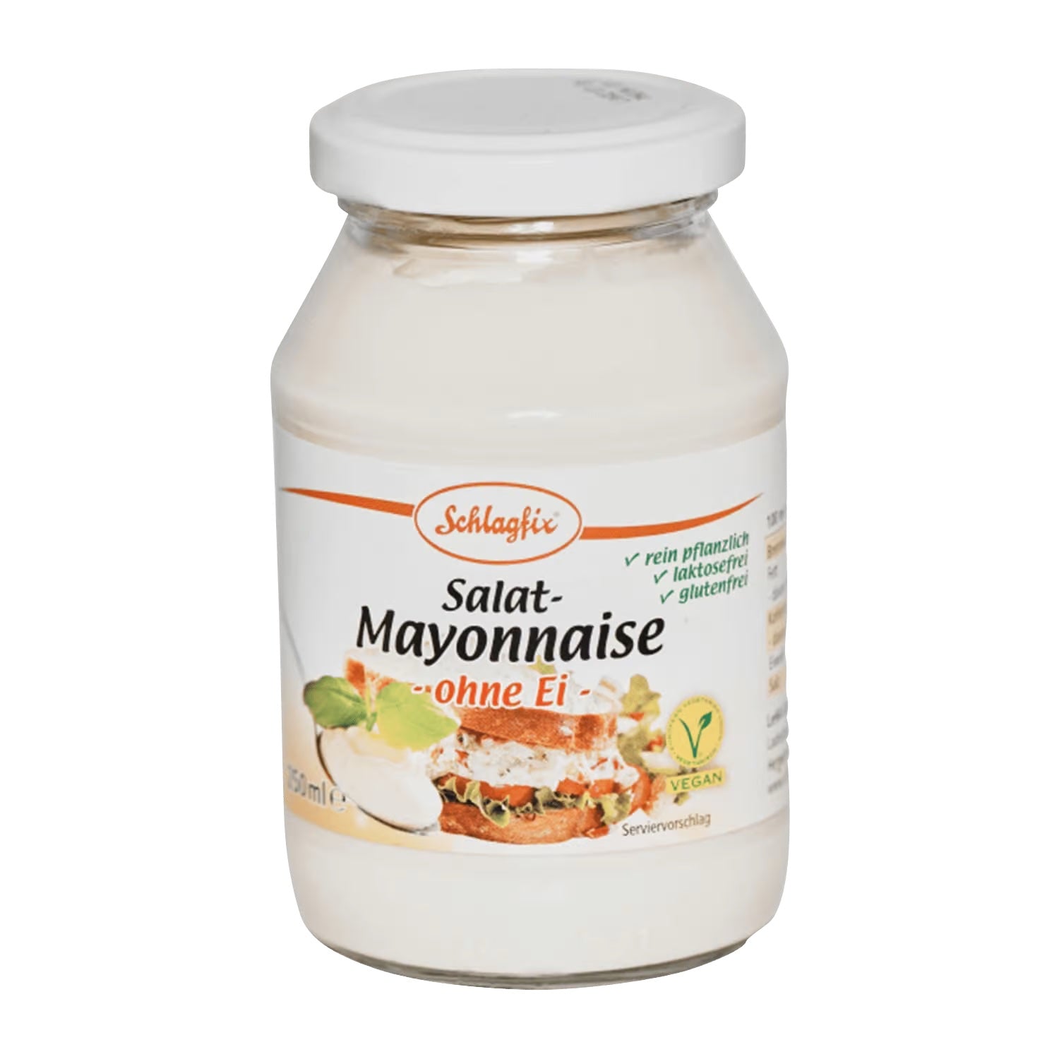 Schlagfix Rostlinná alternativa majonézy (250 ml) - exp. 11/25 - bez lepku a vajec Schlagfix