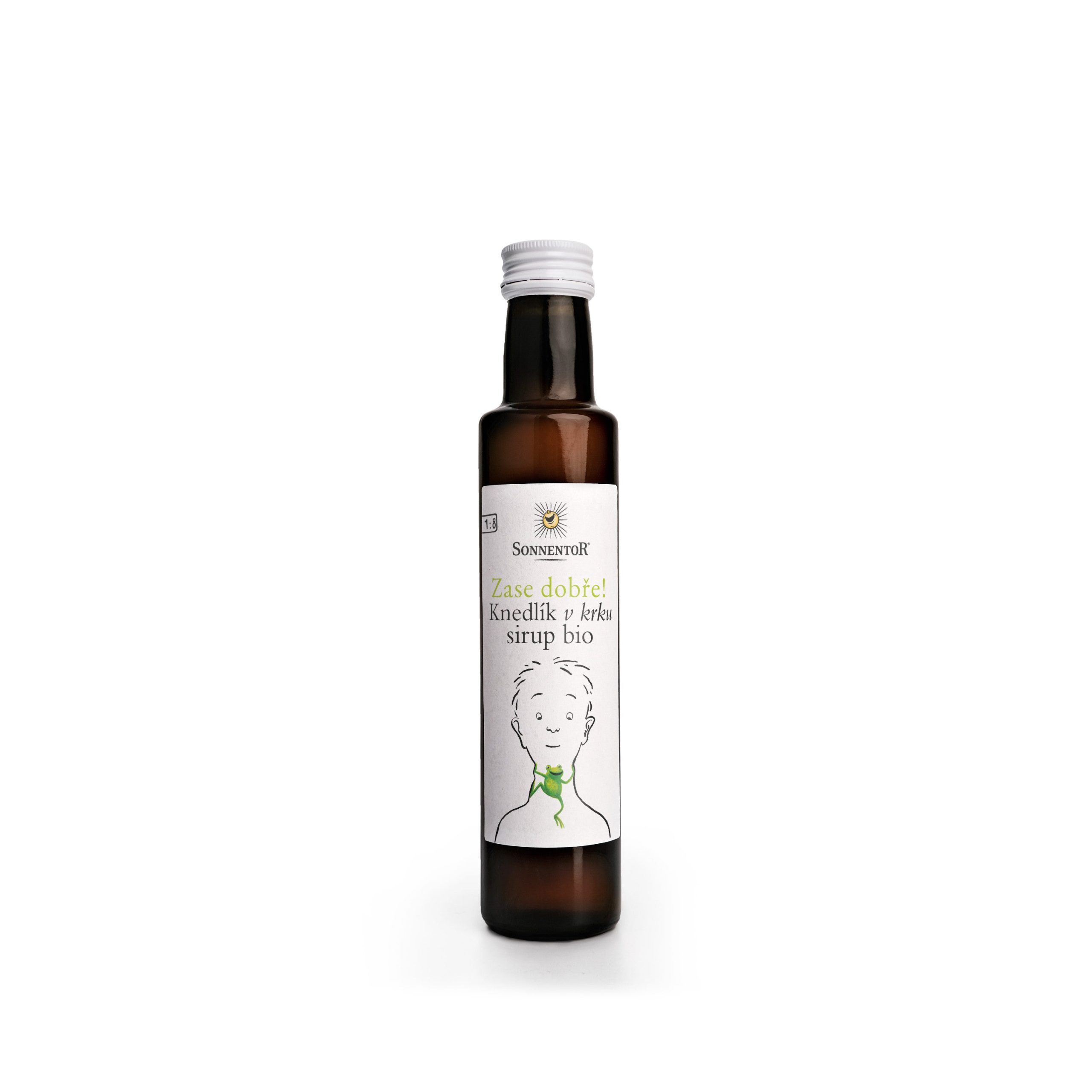 Sirup bylinný Knedlík v krku 250 ml BIO   SONNENTOR Sonnentor