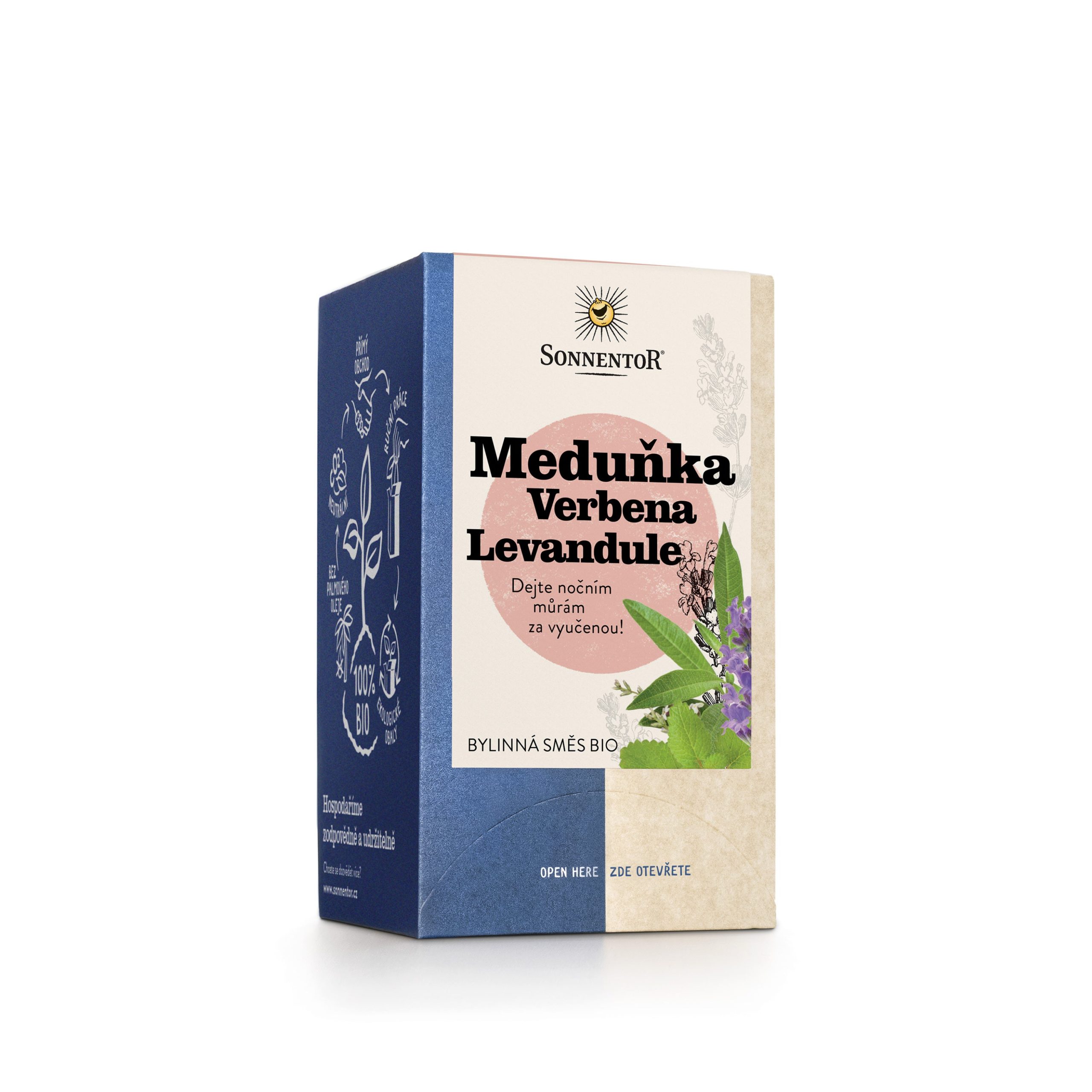 Směs bylinná Meduňka-Verbena-Levandule 23