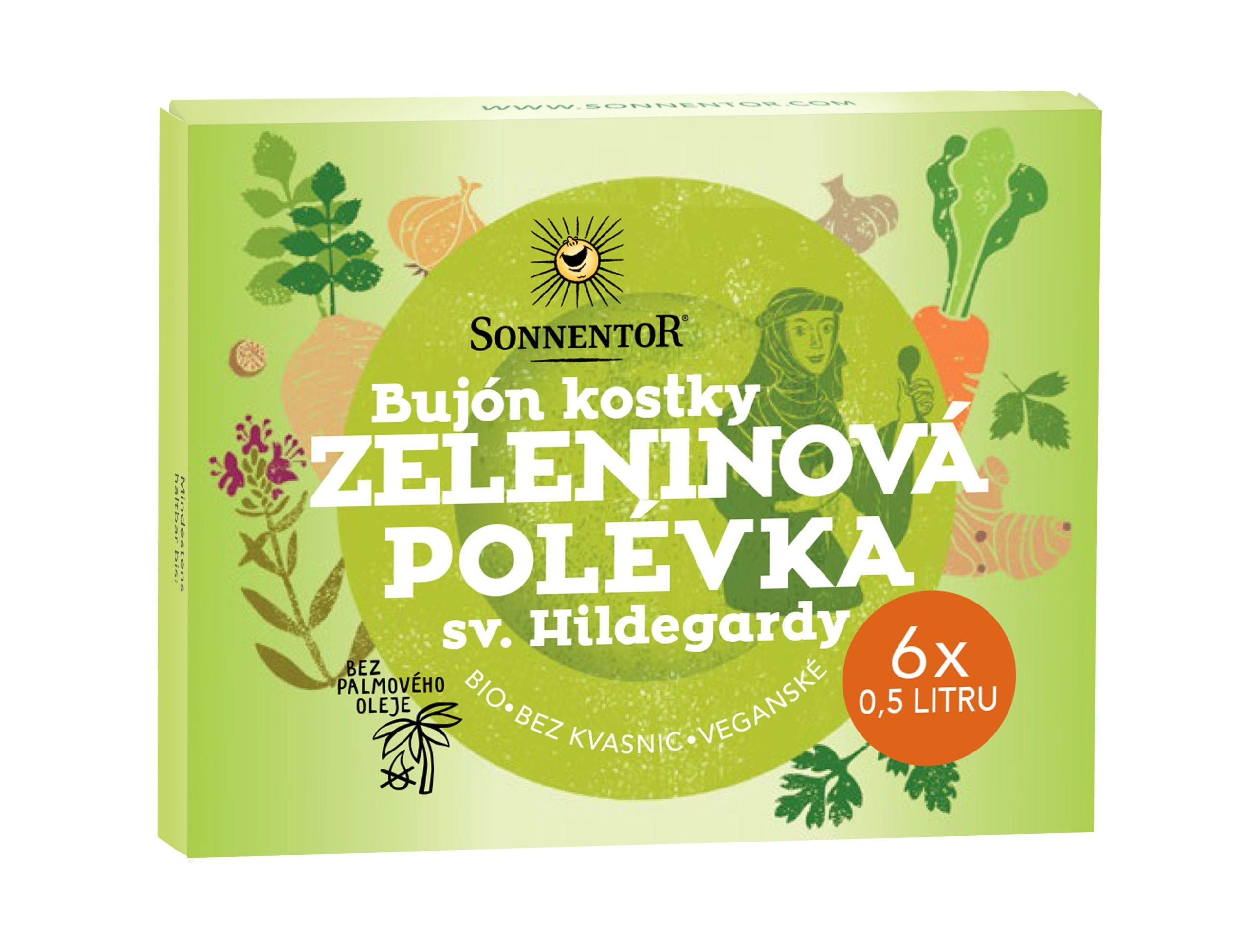 Sonnentor Bujón Zeleninová polévka sv. Hildegardy BIO (6 x 10 g) - dochutí každou polévku Sonnentor