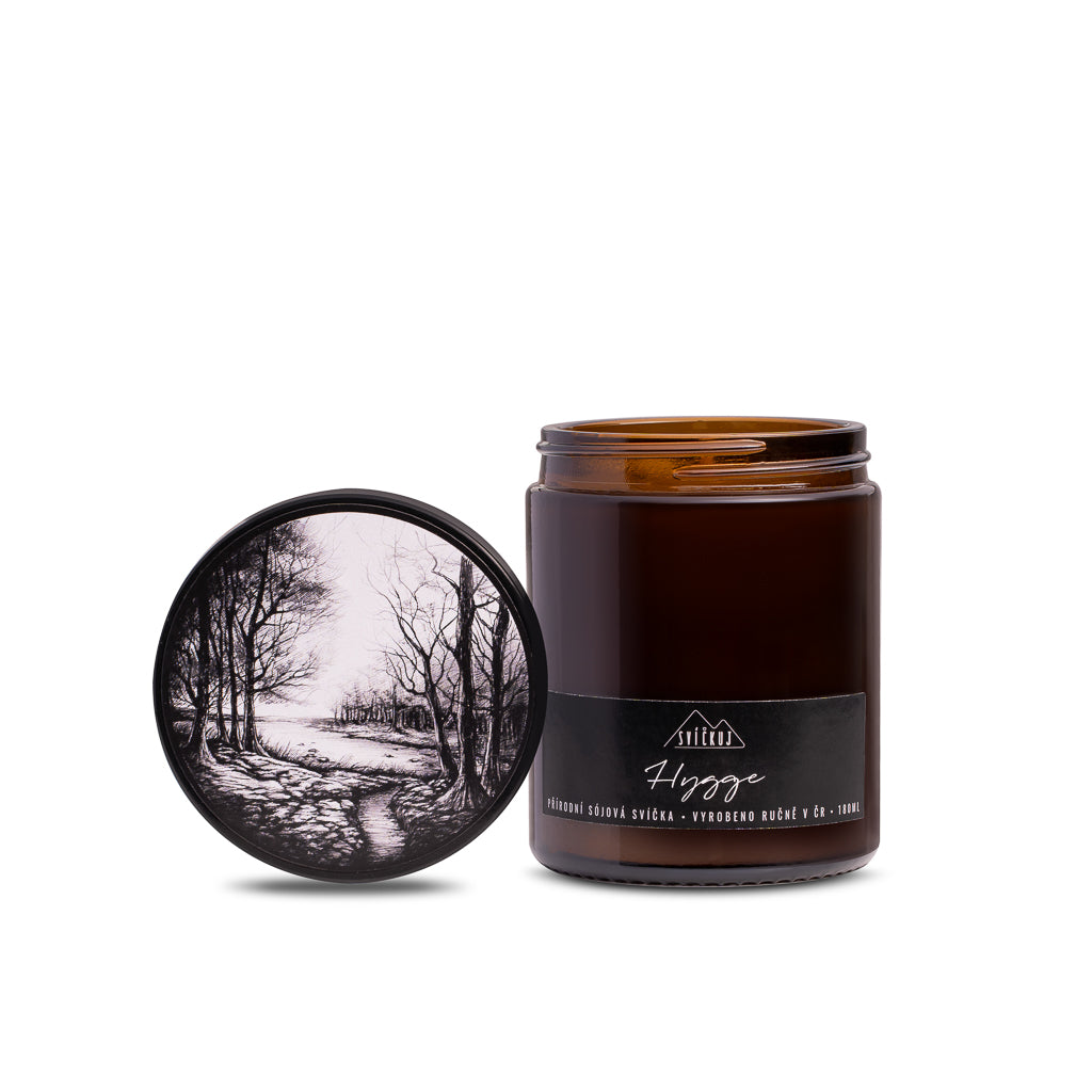 Svíčkuj Vonná svíčka - Hygge - 180 ml - ručně vymazlená Svíčkuj