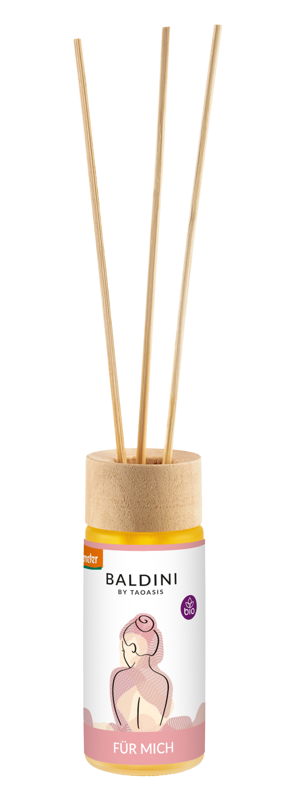 TAOASIS Baldini Aroma difuzér s tyčinkami For Me BIO (50 ml) - relaxační