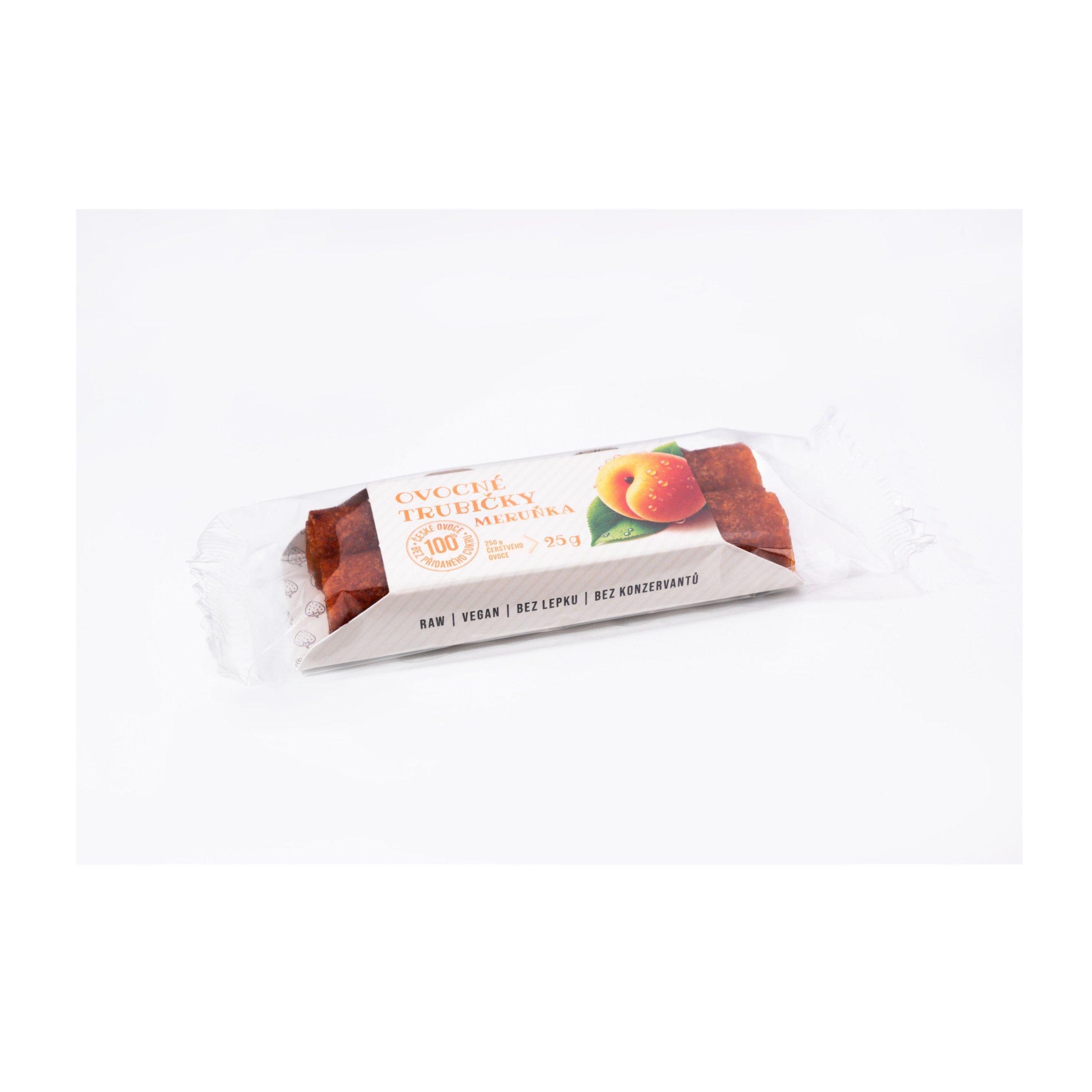 Trubičky ovocné meruňka 25 g   BIOPRODUKT JT Bioprodukt JT