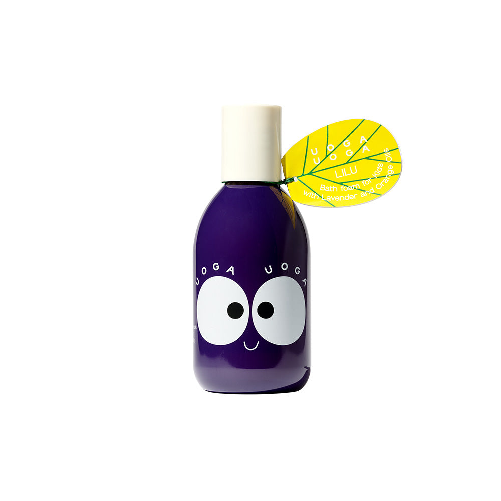 Uoga Uoga Dětská pěna do koupele s levandulí a pomerančem (250 ml) - Lilu - vhodné i pro citlivou pokožku Uoga Uoga