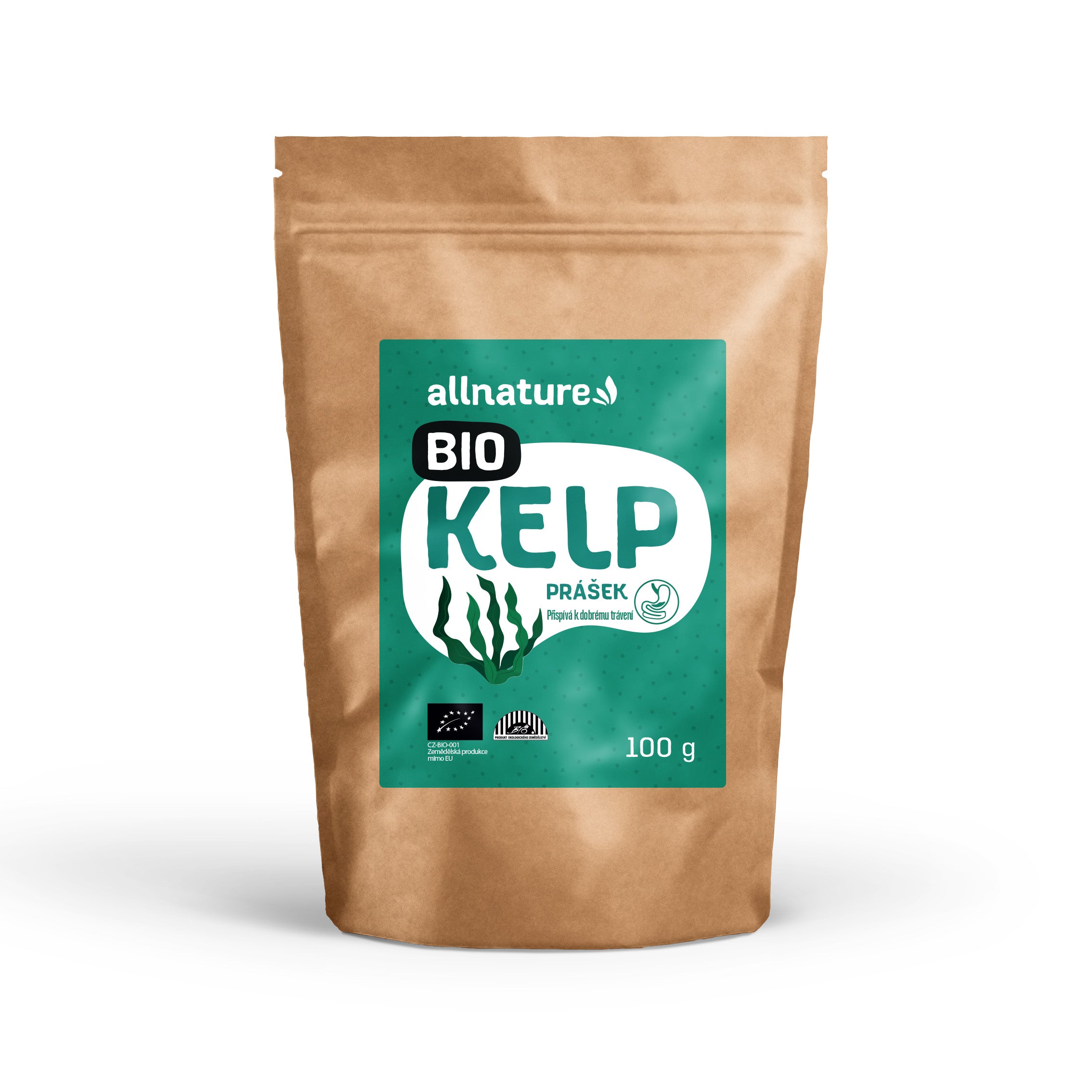 Allnature Kelp prášek BIO (100 g) - parťák při hubnutí Allnature