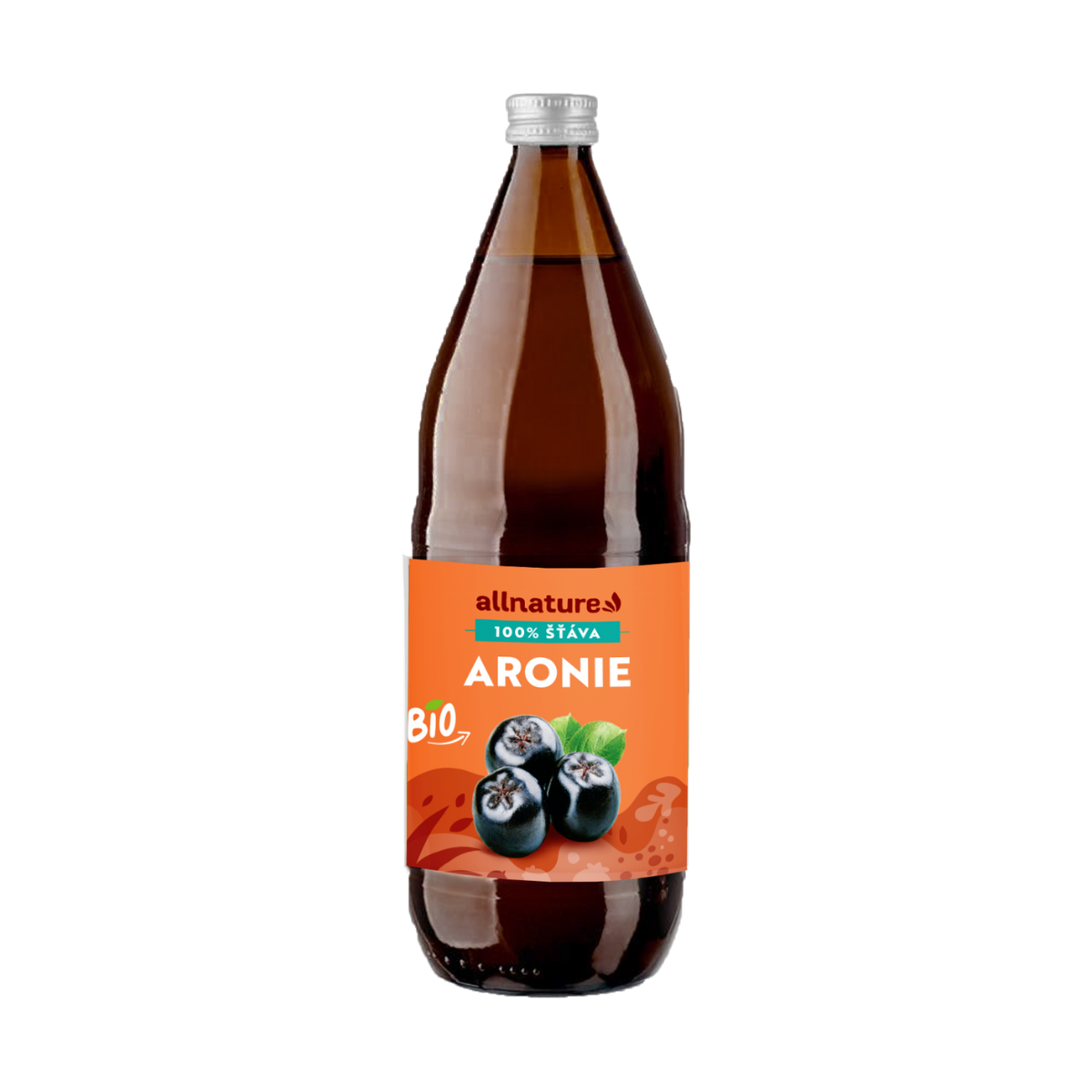 Allnature Šťáva z aronie Premium BIO (1 l) - 100% přírodní