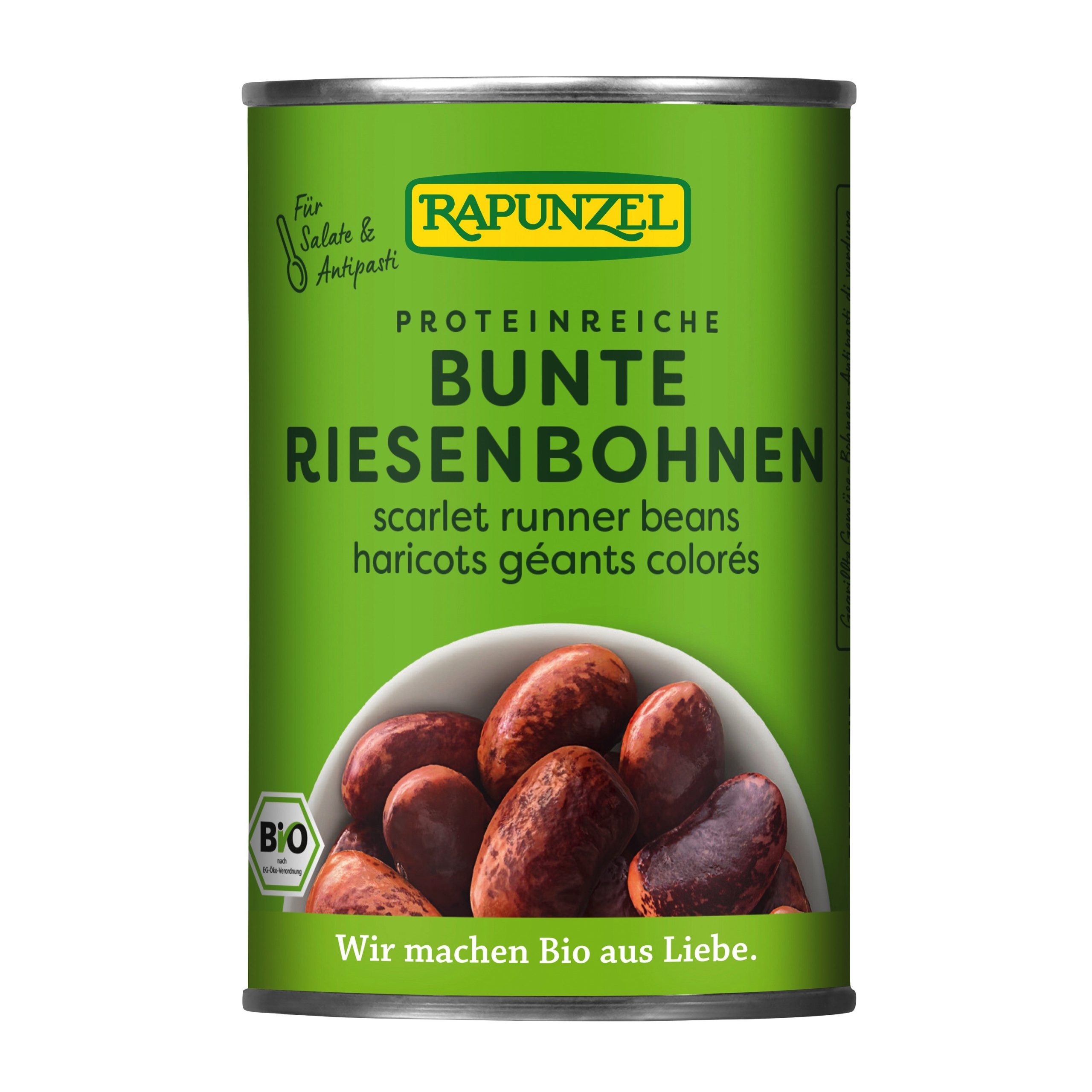 Fazole obří sterilované 400 g BIO   RAPUNZEL Rapunzel