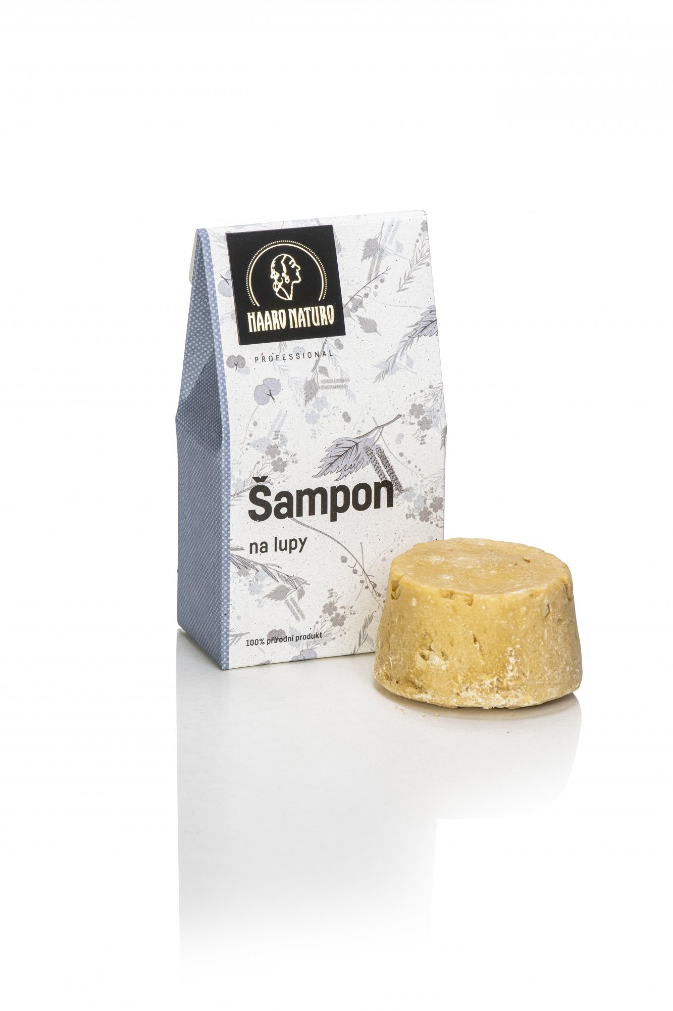 Haaro Naturo Tuhý šampon proti lupům - 50 g - s nimbovým a konopným olejem Haaro Naturo