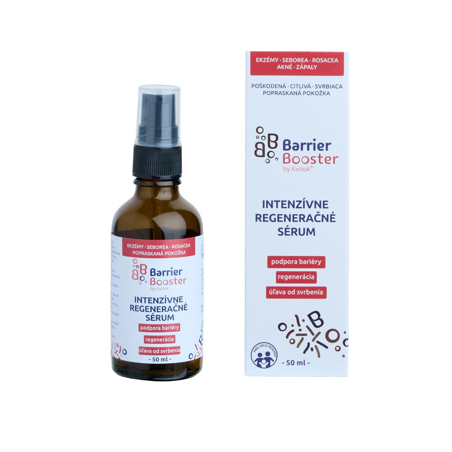 Kvitok Barrier Booster Intenzivně regenerační tělové sérum (50 ml) - určeno pro citlivou