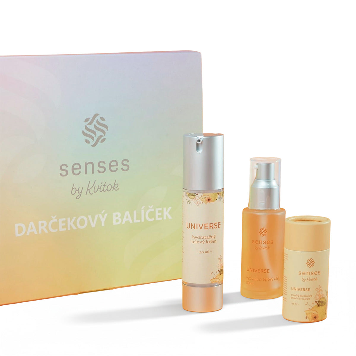 Kvitok Senses Dárková sada Universe - tři voňavé podklady v balíčku Kvitok