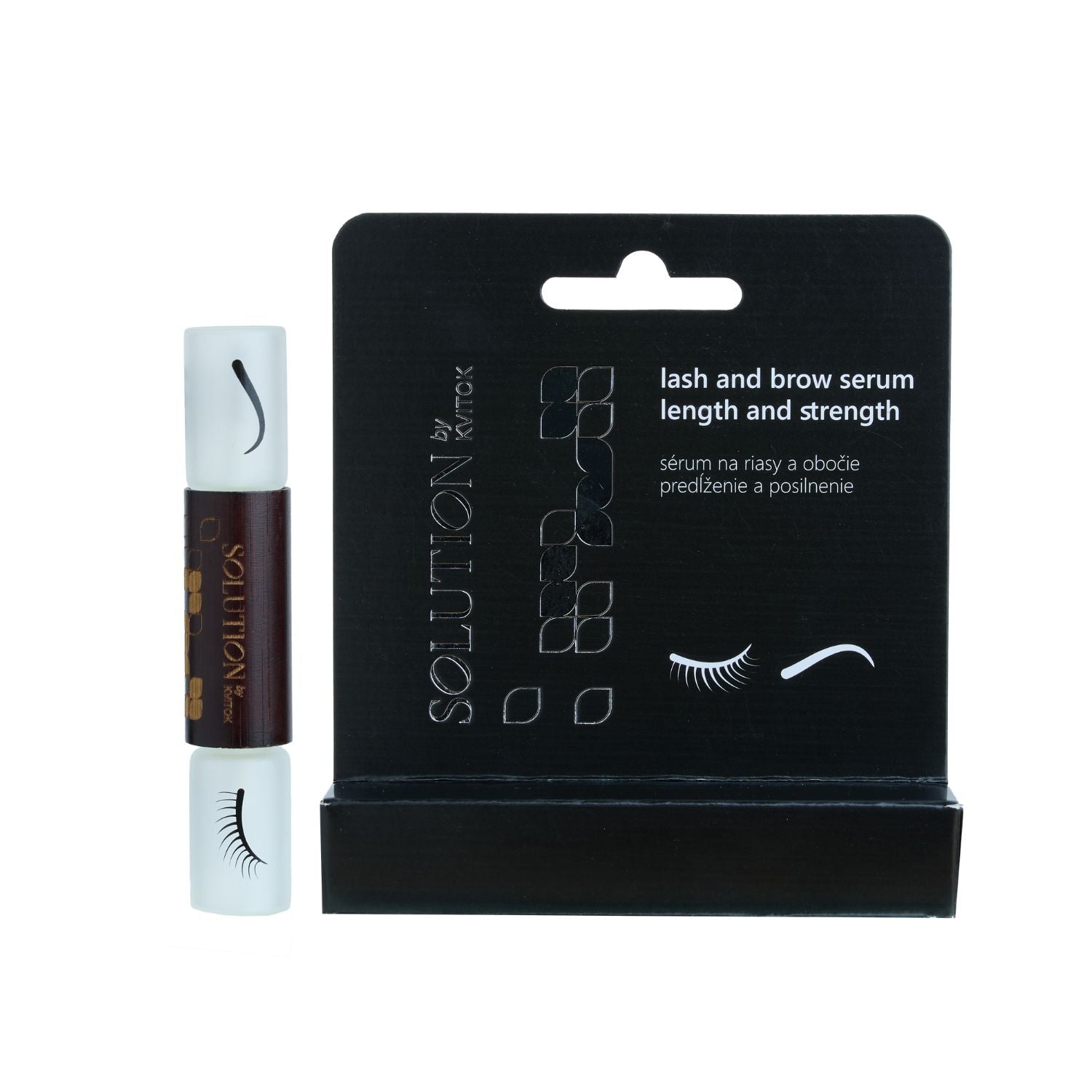 Kvitok Solution Sérum na řasy a obočí (6 ml) - pro dlouhé a husté řasy i obočí Kvitok