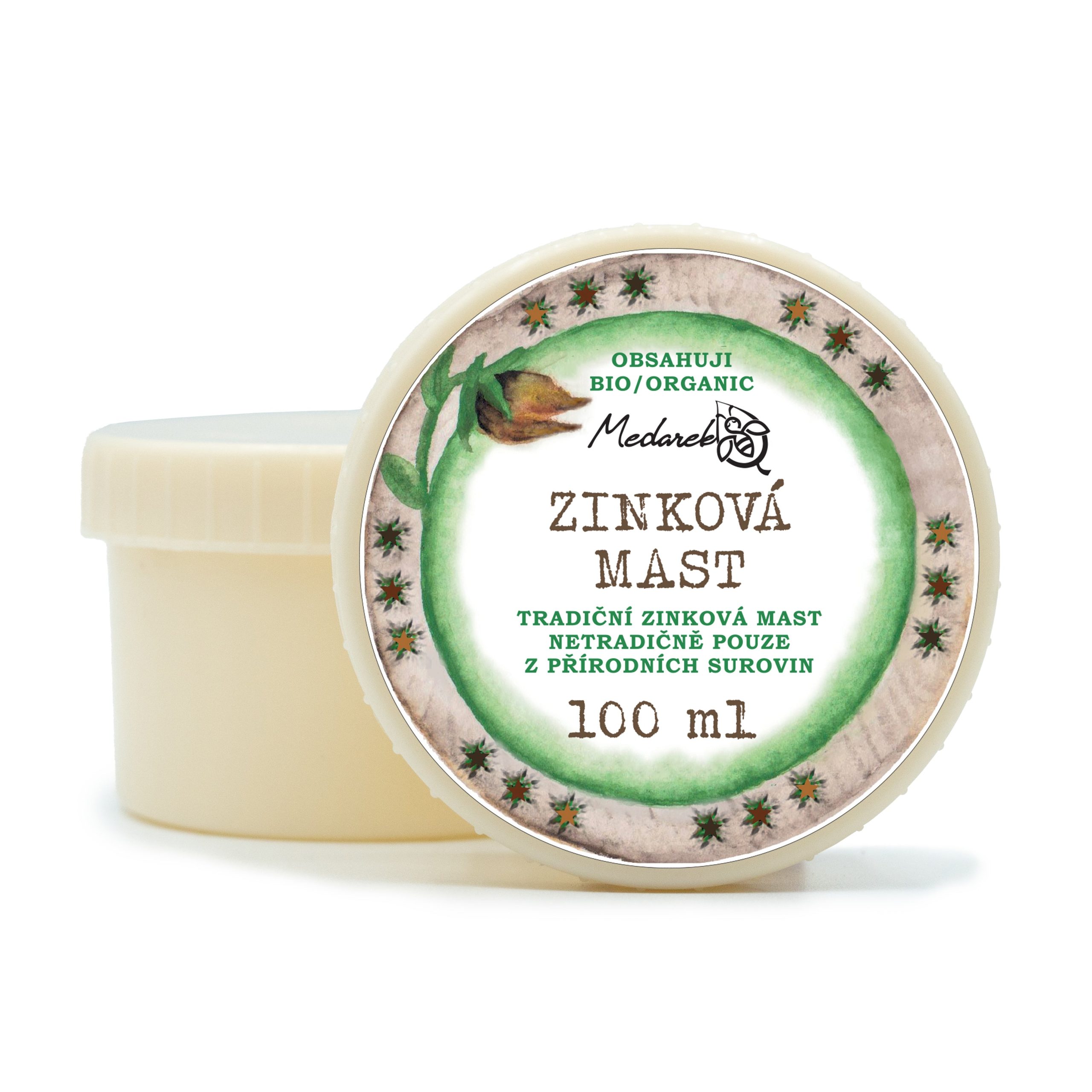 Medarek Zinková mast - 100 ml - hojivá