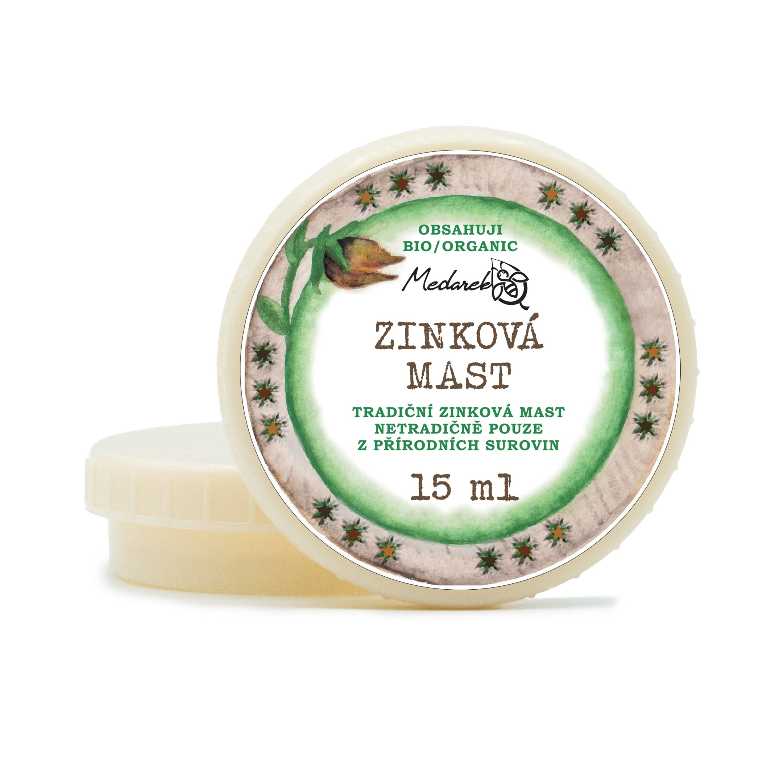 Medarek Zinková mast - 15 ml - hojivá