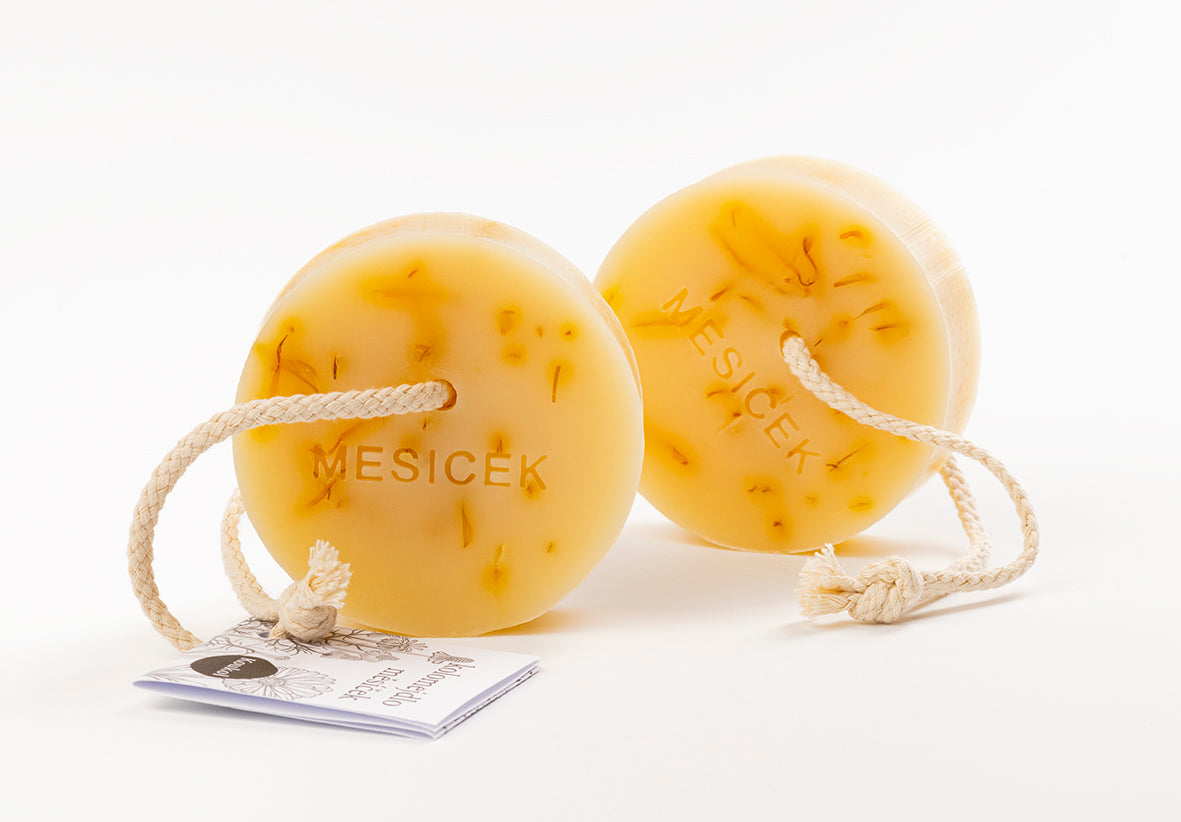 Mýdlárna Koukol Kolomejdlo - Měsíček a heřmánek (80 g) - pro velmi suchou pokožku Mýdlárna Koukol