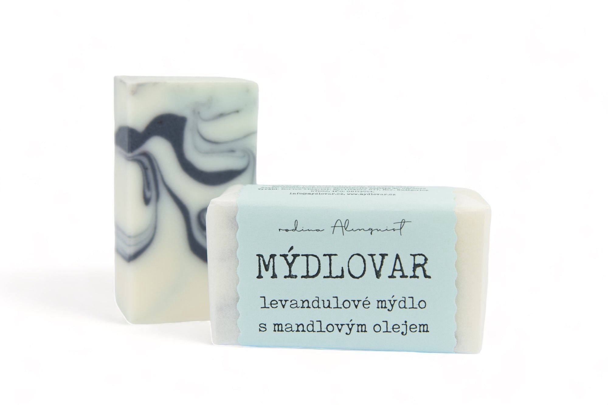 Mýdlovar Levandulové mýdlo s mandlovým olejem - 120 g - i pro citlivou pokožku Mýdlovar