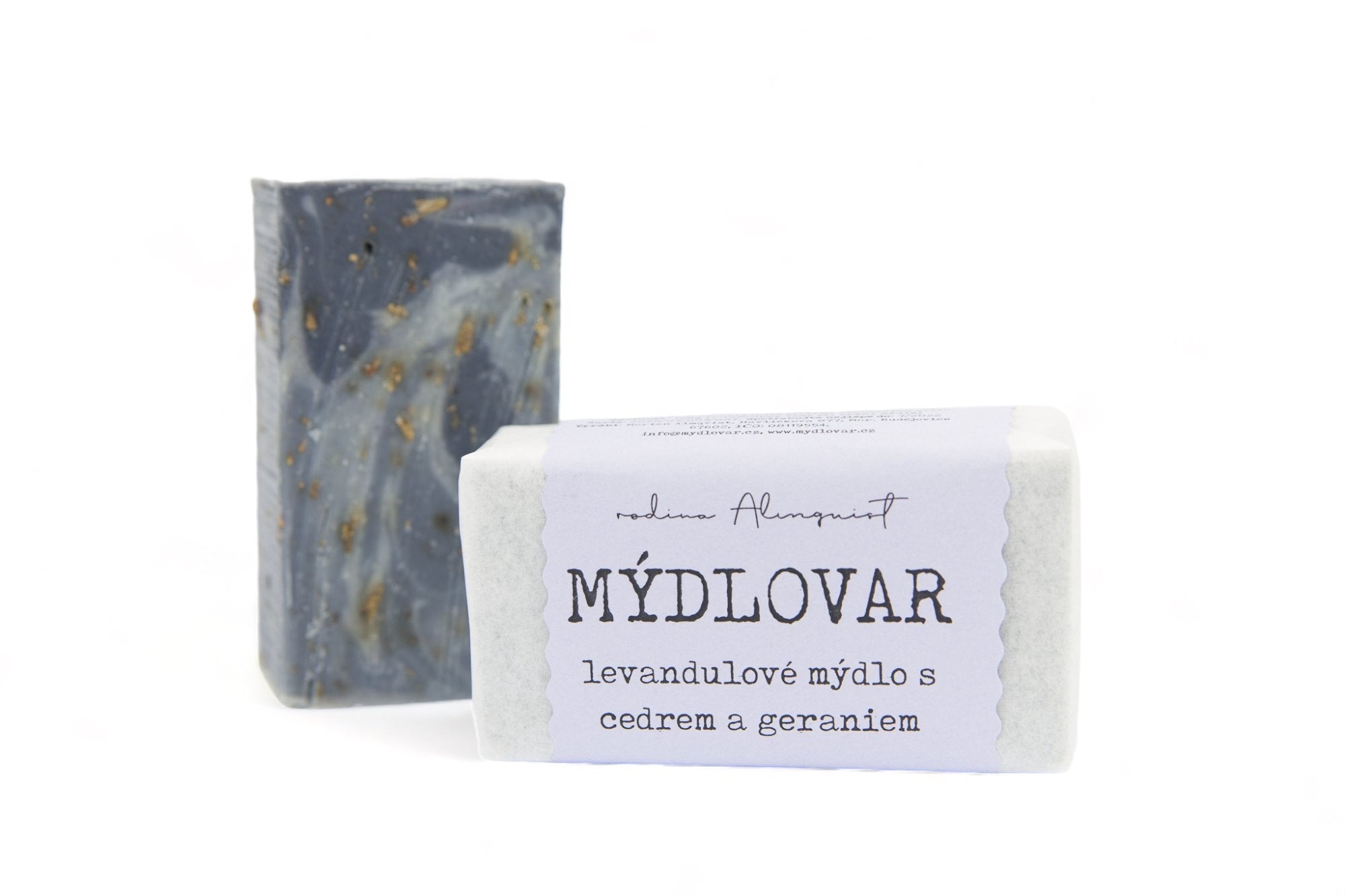 Mýdlovar Levandulové mýdlo s vůní gerania a cedru (60 g) - univerzální