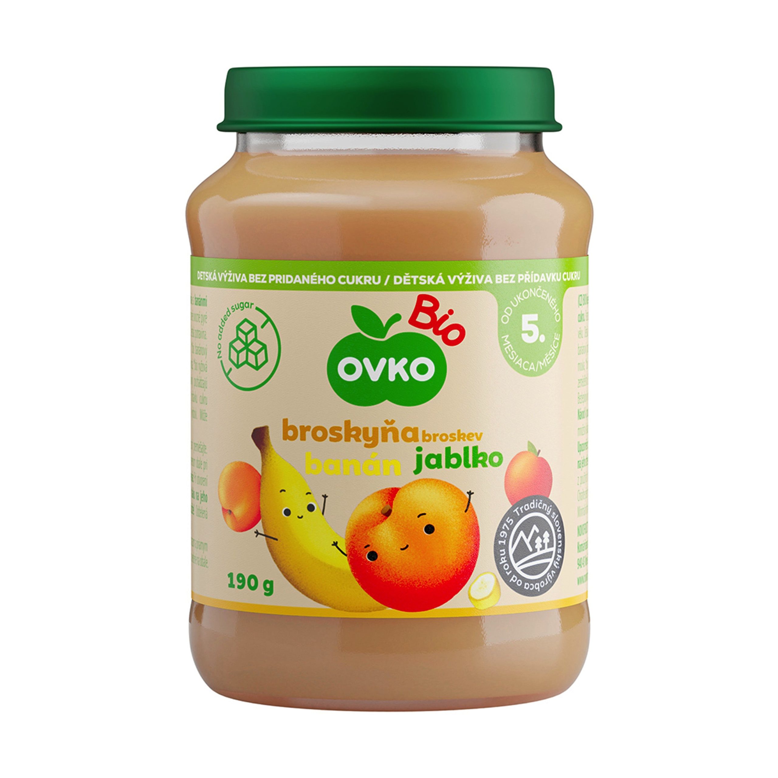 Příkrm ovocný broskev