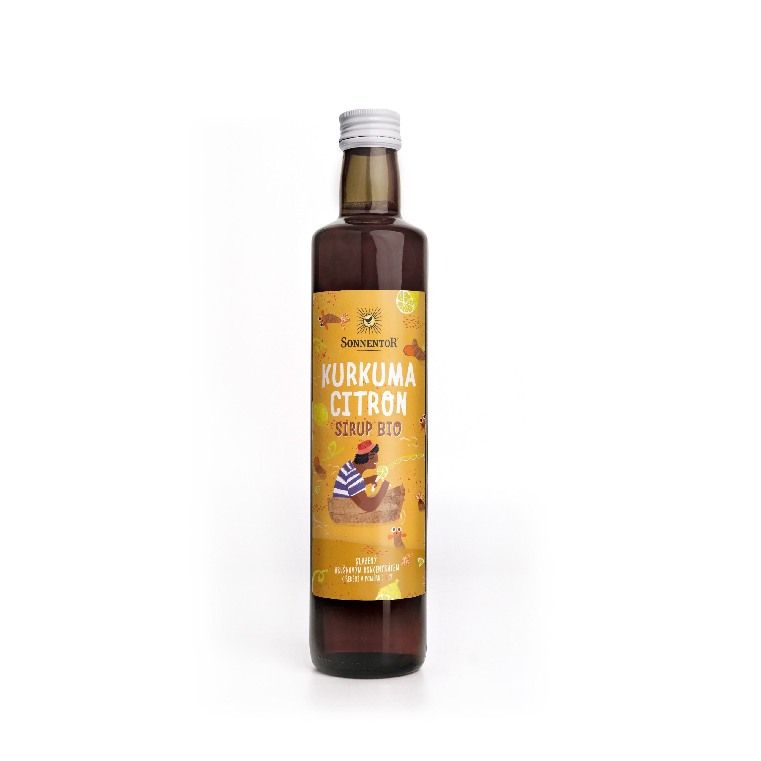 Sirup kurkuma a citron 500 ml BIO   SONNENTOR Sonnentor