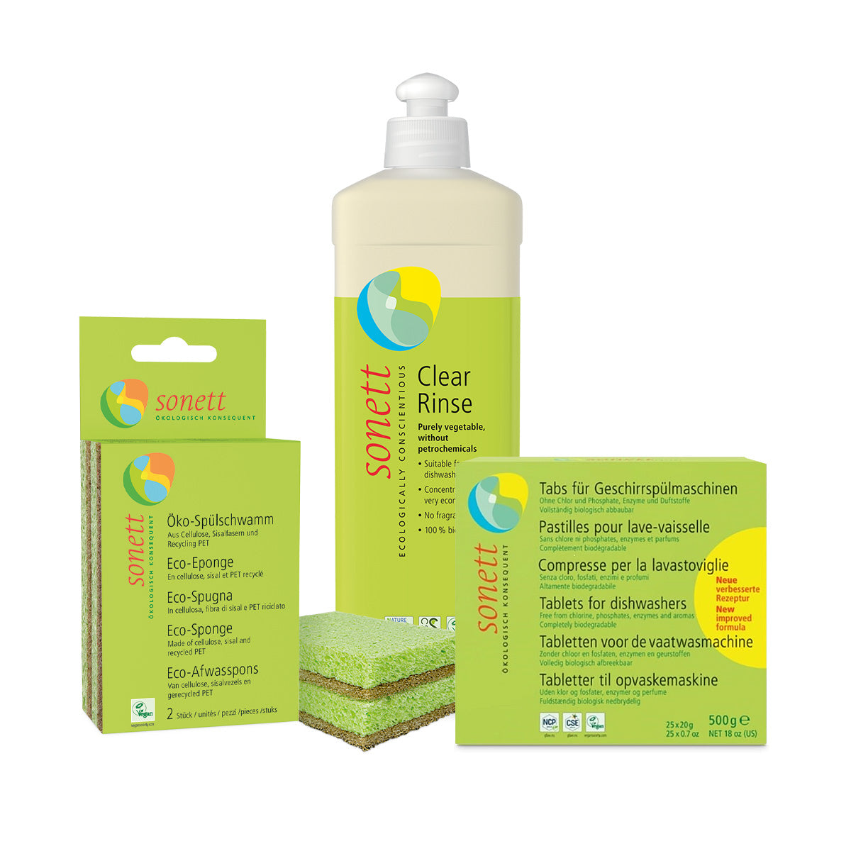 Sonett Zvýhodněná sada Čisté nádobí - favoriti našich zákazníků Sonett