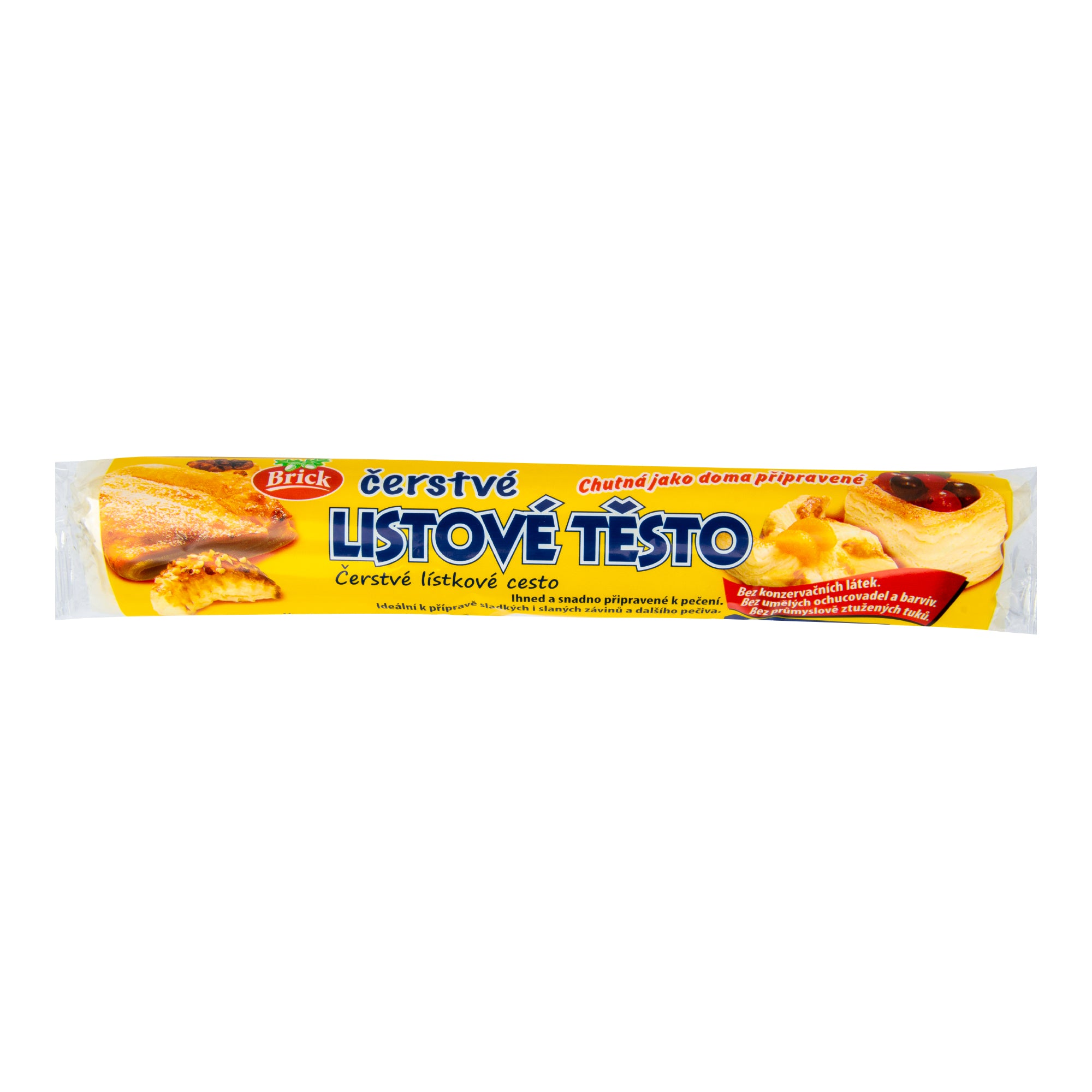 Těsto listové čerstvé 275 g   BRICK Brick