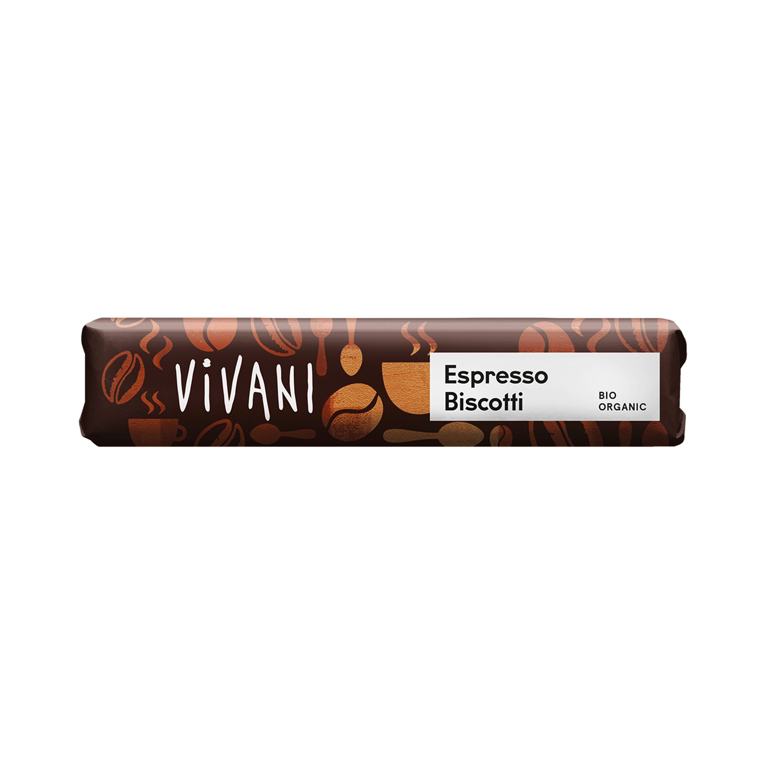 Tyčinka čokoládová mléčná espresso 40 g BIO   VIVANI Vivani