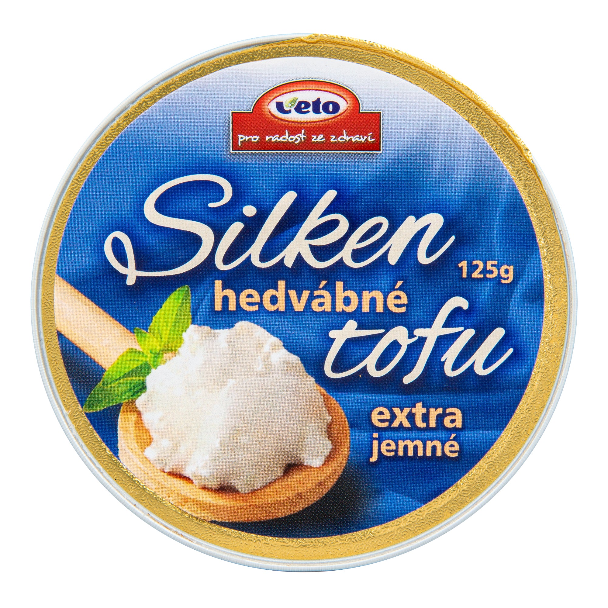 Veto Hedvábné tofu extra jemné (125 g) - univerzální použití v kuchyni Veto
